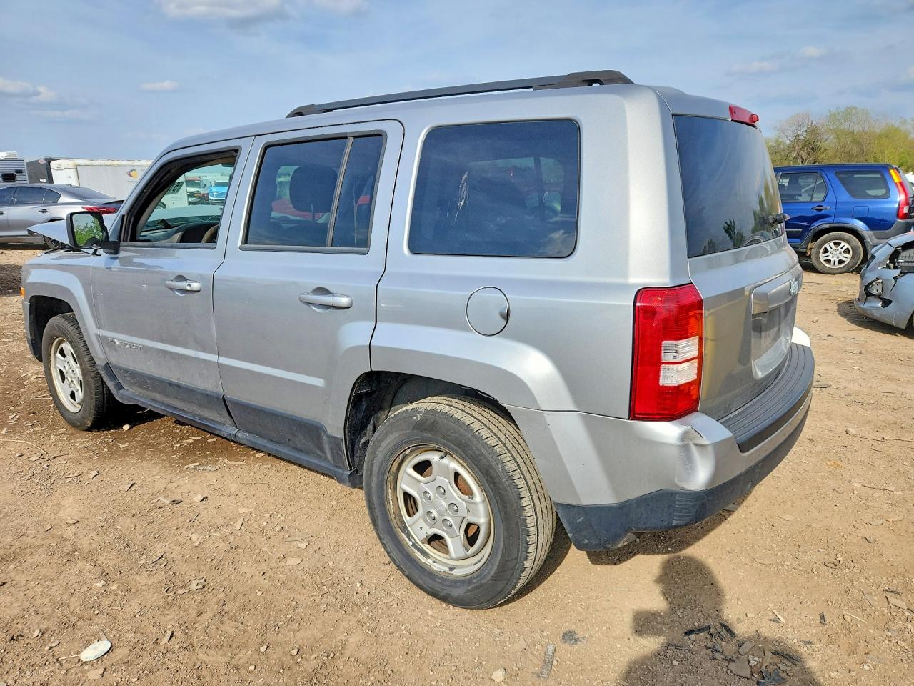 2015 Jeep Patriot Sport Gray vin: 1C4NJPBB3FD402090