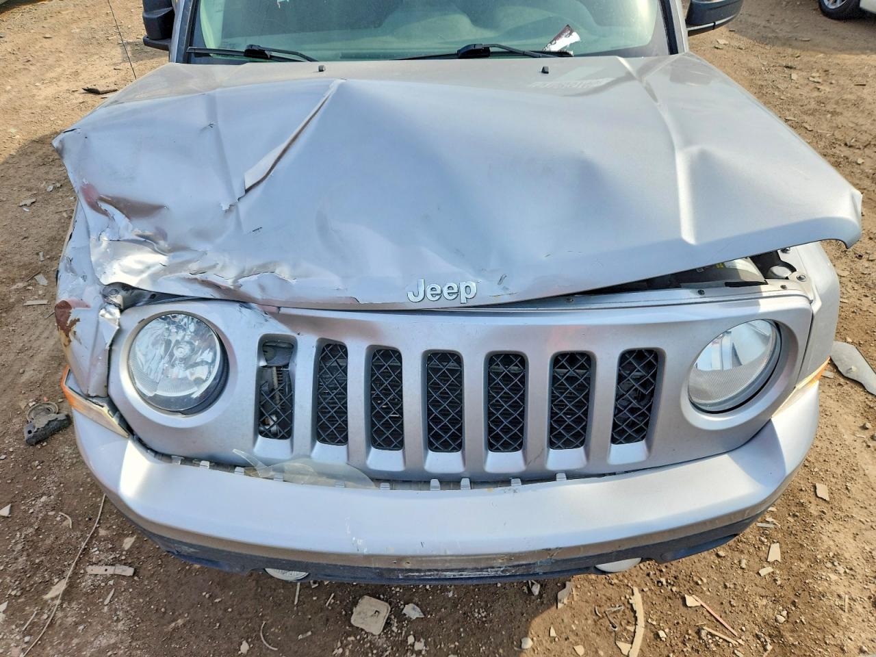 2015 Jeep Patriot Sport Gray vin: 1C4NJPBB3FD402090