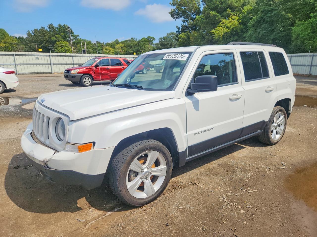 2012 Jeep Patriot Sport White vin: 1C4NJPBB4CD612113
