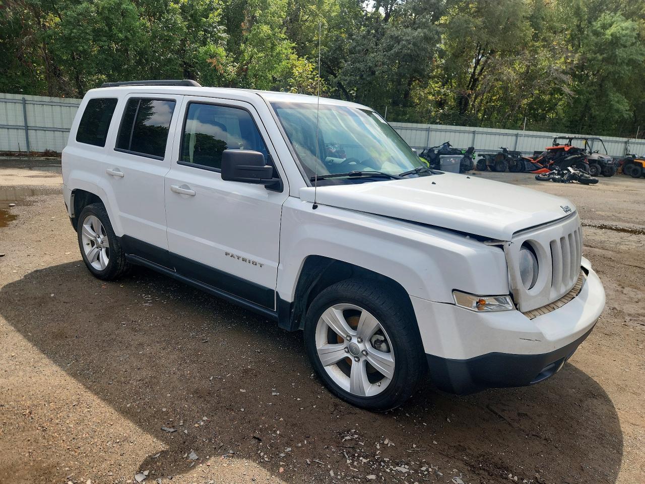 2012 Jeep Patriot Sport White vin: 1C4NJPBB4CD612113