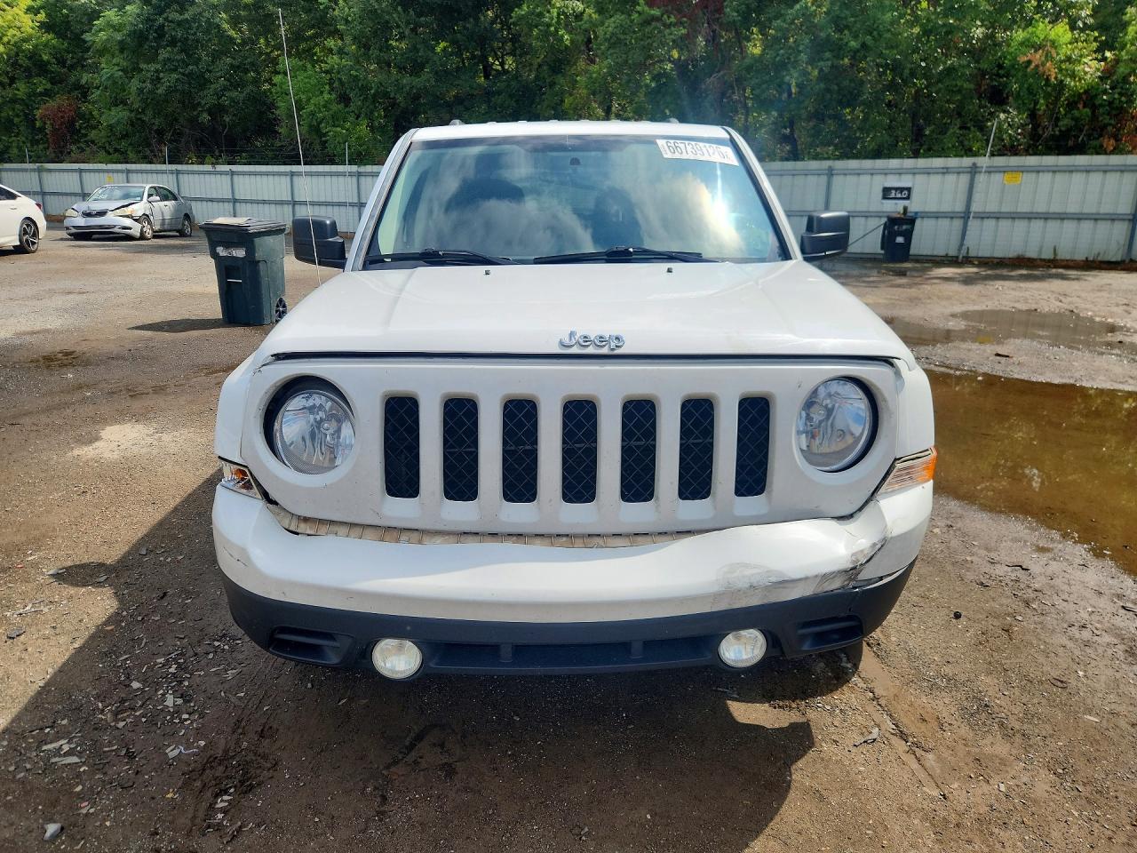 2012 Jeep Patriot Sport White vin: 1C4NJPBB4CD612113