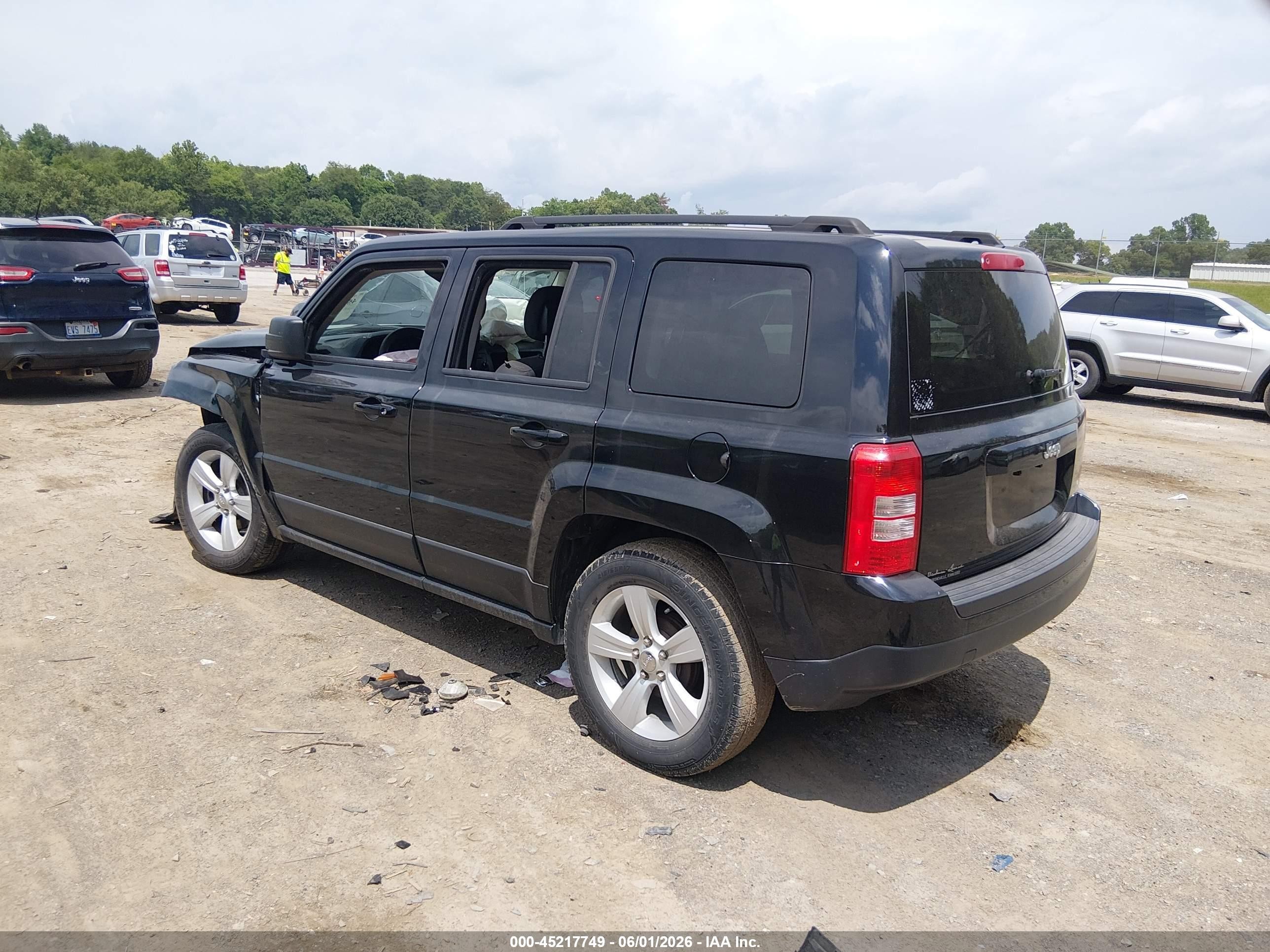 2014 Jeep Patriot Sport Black vin: 1C4NJPBB4ED793197