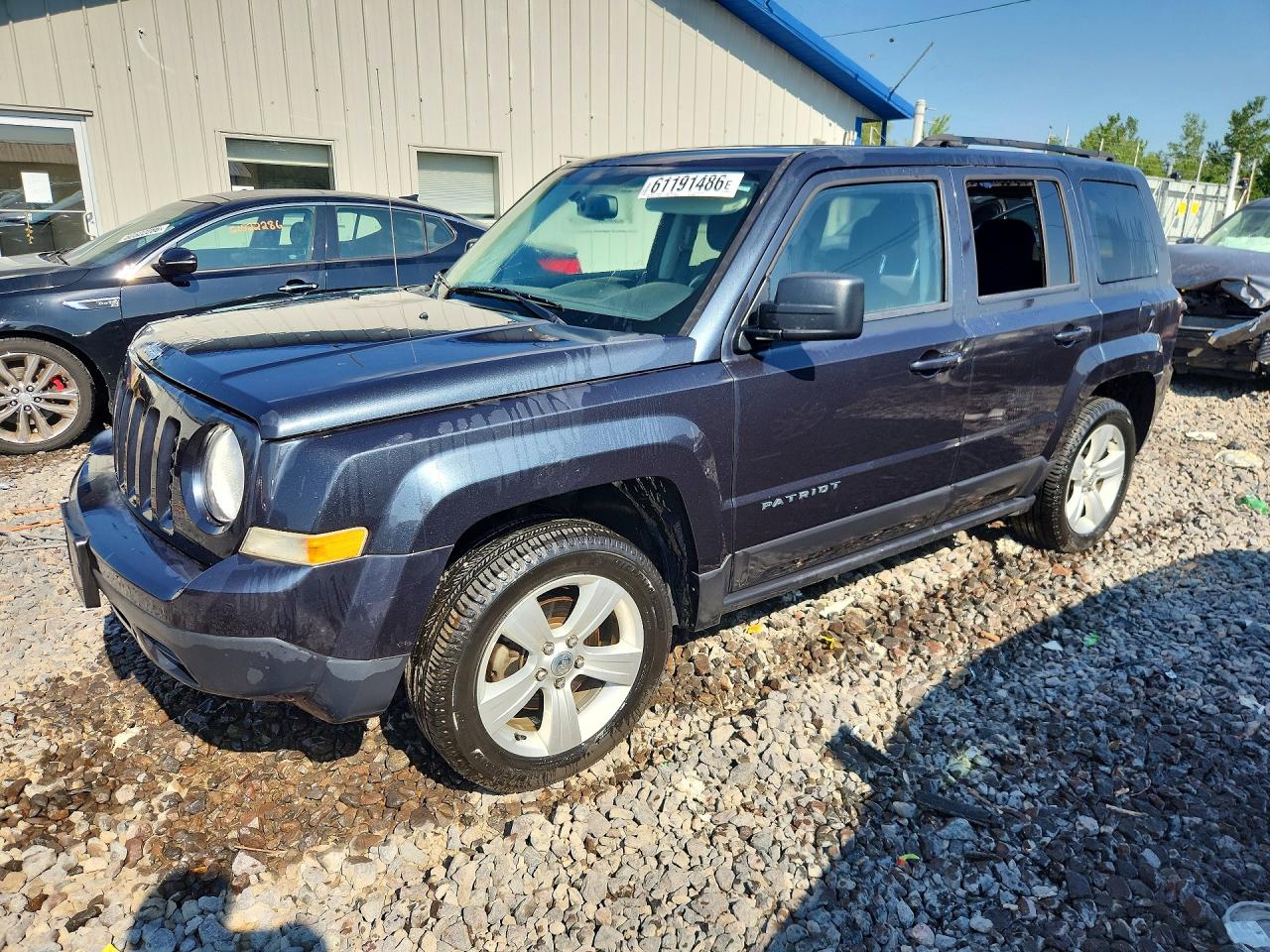 2014 Jeep Patriot Sport Blue vin: 1C4NJPBB4ED853396