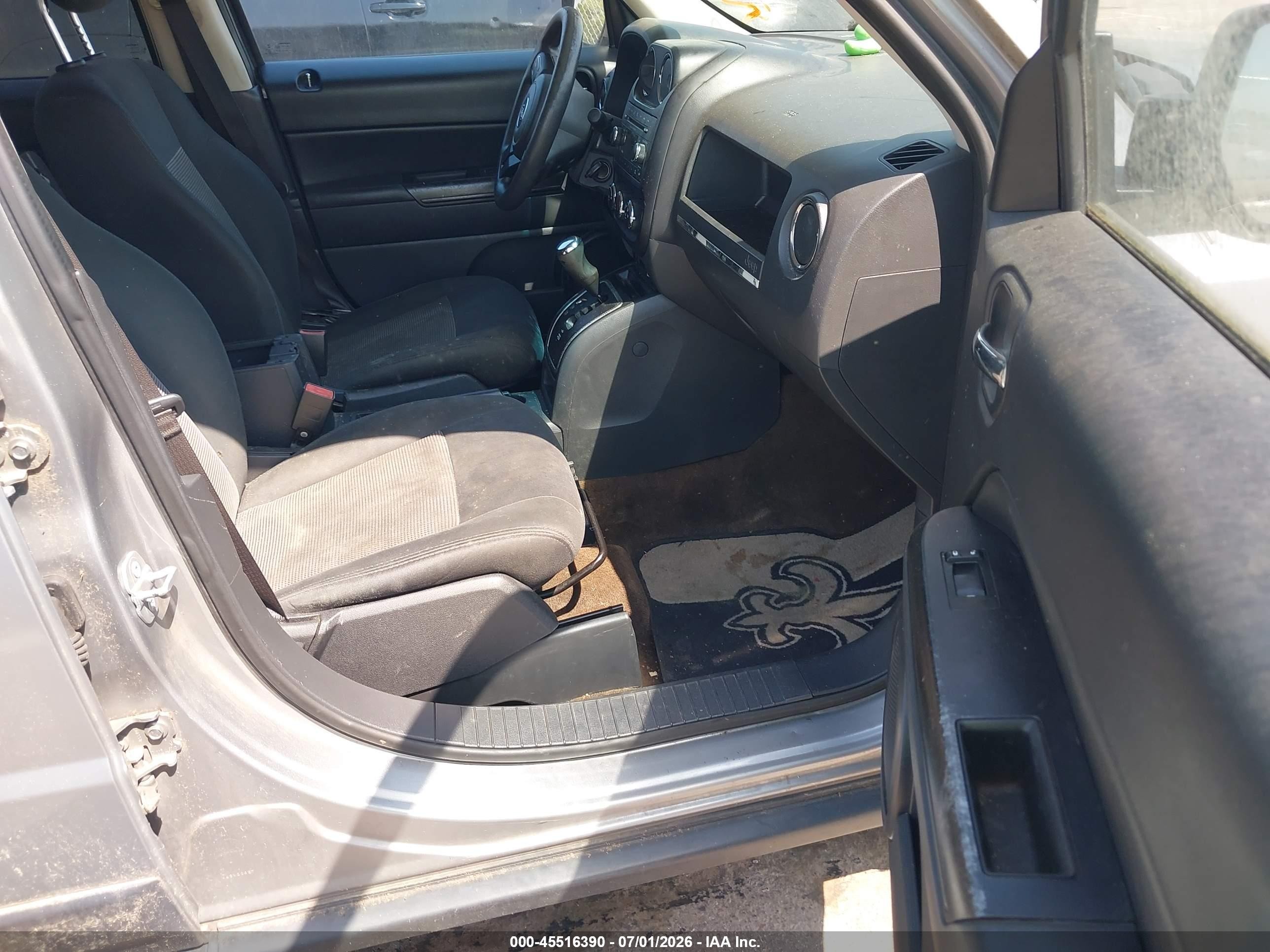 2015 Jeep Patriot Sport Gray vin: 1C4NJPBB4FD342417