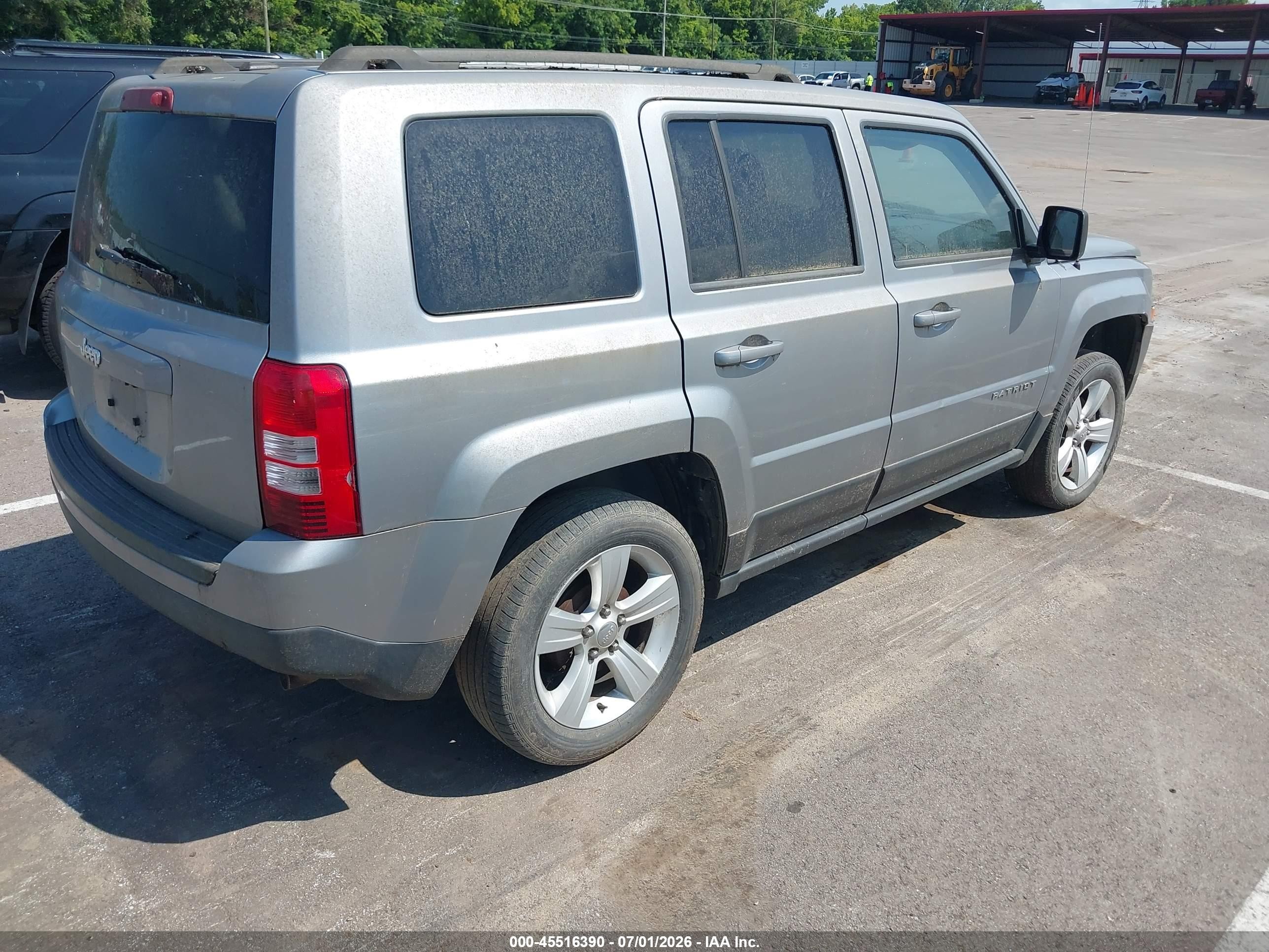 2015 Jeep Patriot Sport Gray vin: 1C4NJPBB4FD342417