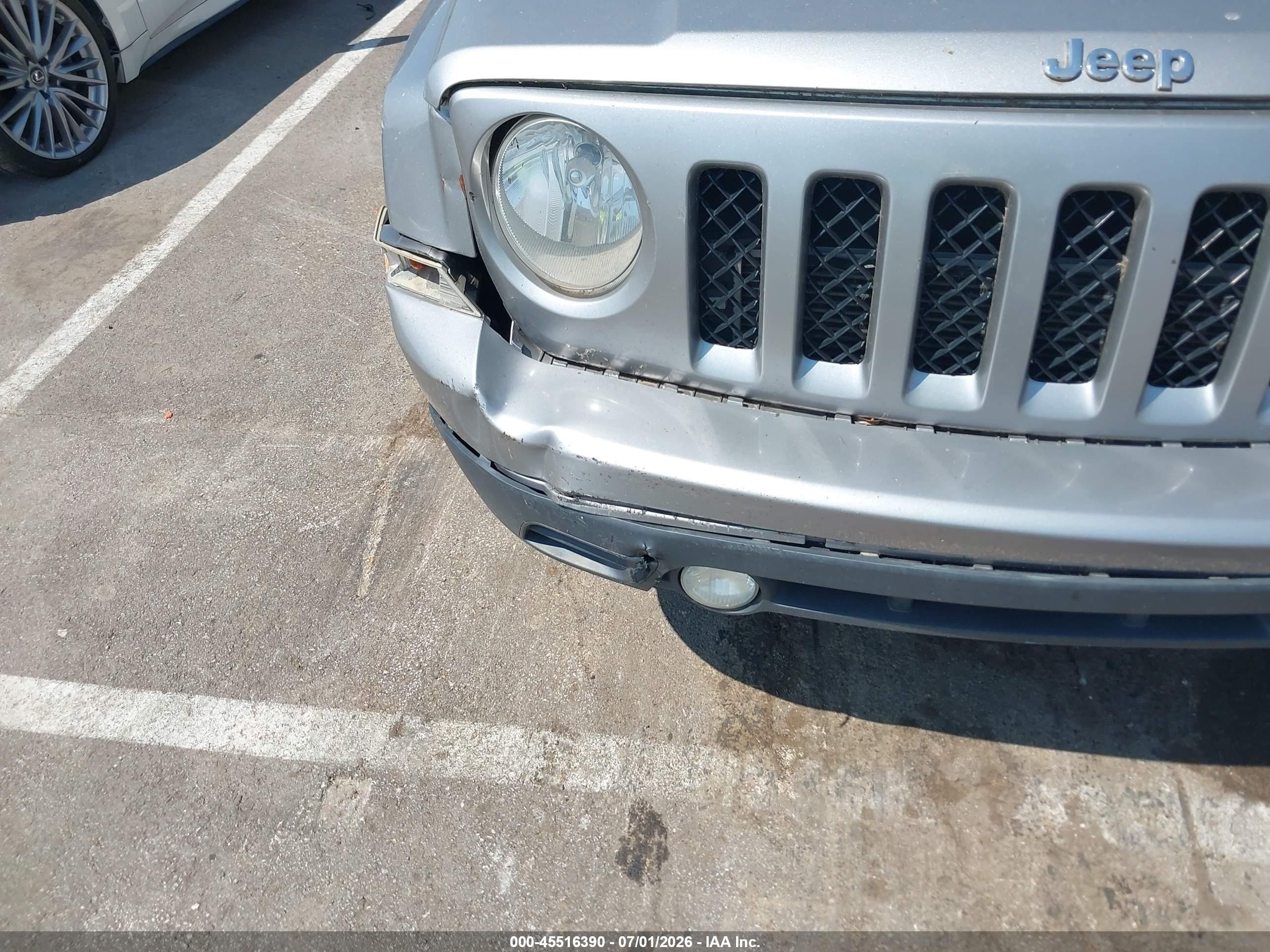 2015 Jeep Patriot Sport Gray vin: 1C4NJPBB4FD342417