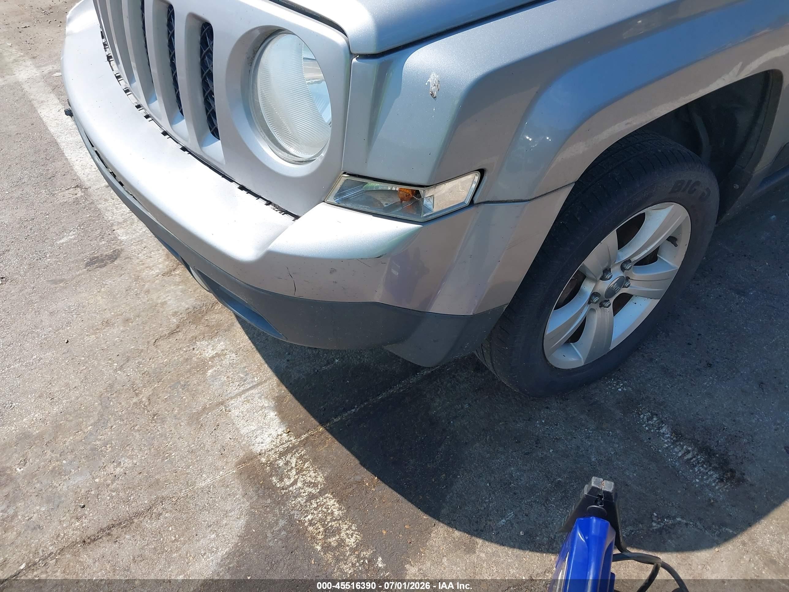 2015 Jeep Patriot Sport Gray vin: 1C4NJPBB4FD342417