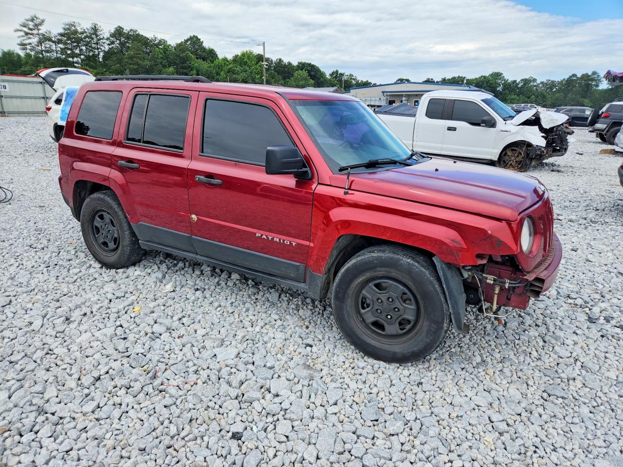 2017 Jeep Patriot Sport Red vin: 1C4NJPBB4HD201396