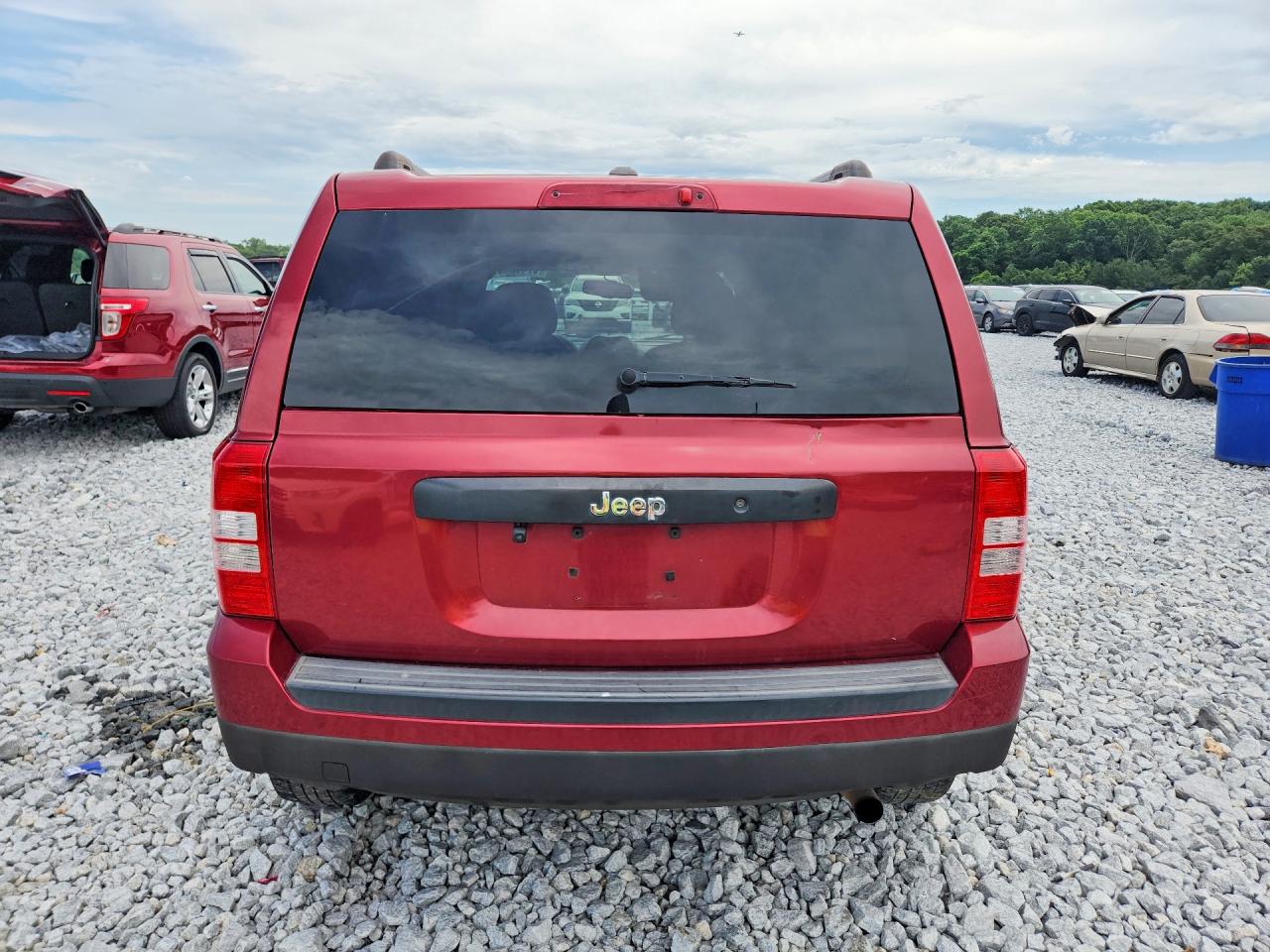 2017 Jeep Patriot Sport Red vin: 1C4NJPBB4HD201396