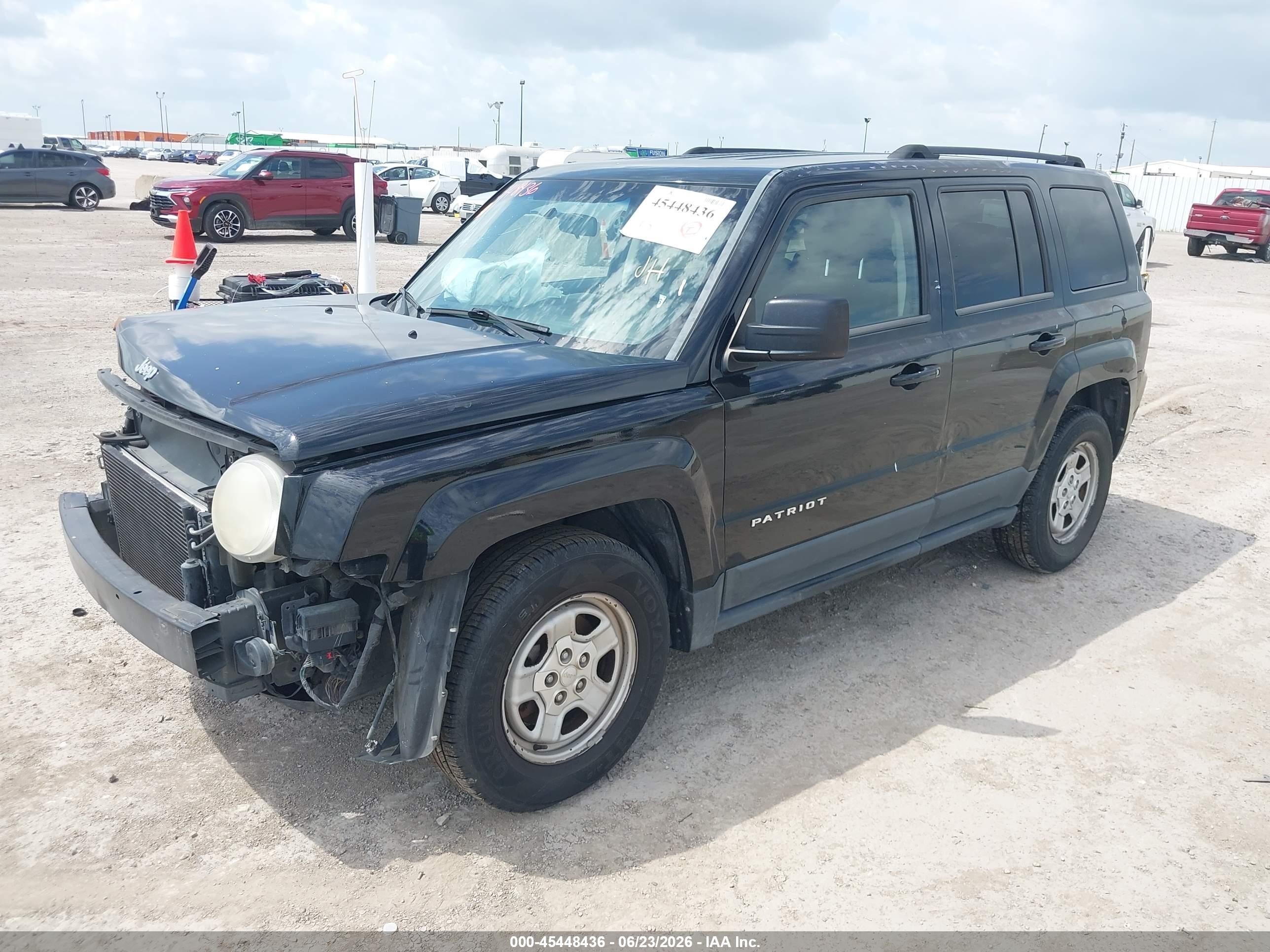 2012 Jeep Patriot Sport Black vin: 1C4NJPBB5CD632550