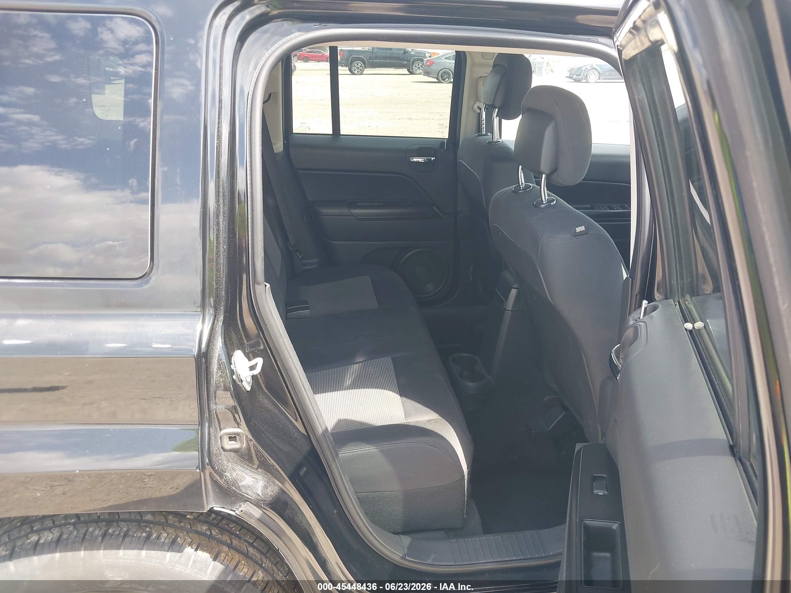 2012 Jeep Patriot Sport Black vin: 1C4NJPBB5CD632550