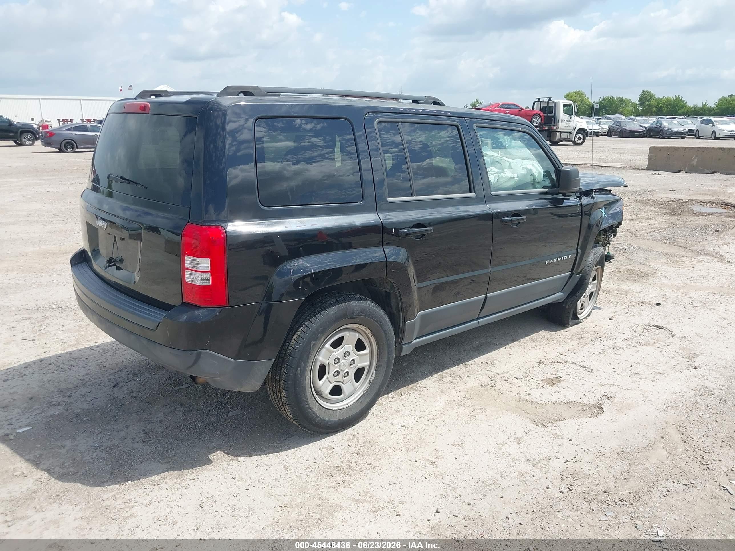 2012 Jeep Patriot Sport Black vin: 1C4NJPBB5CD632550