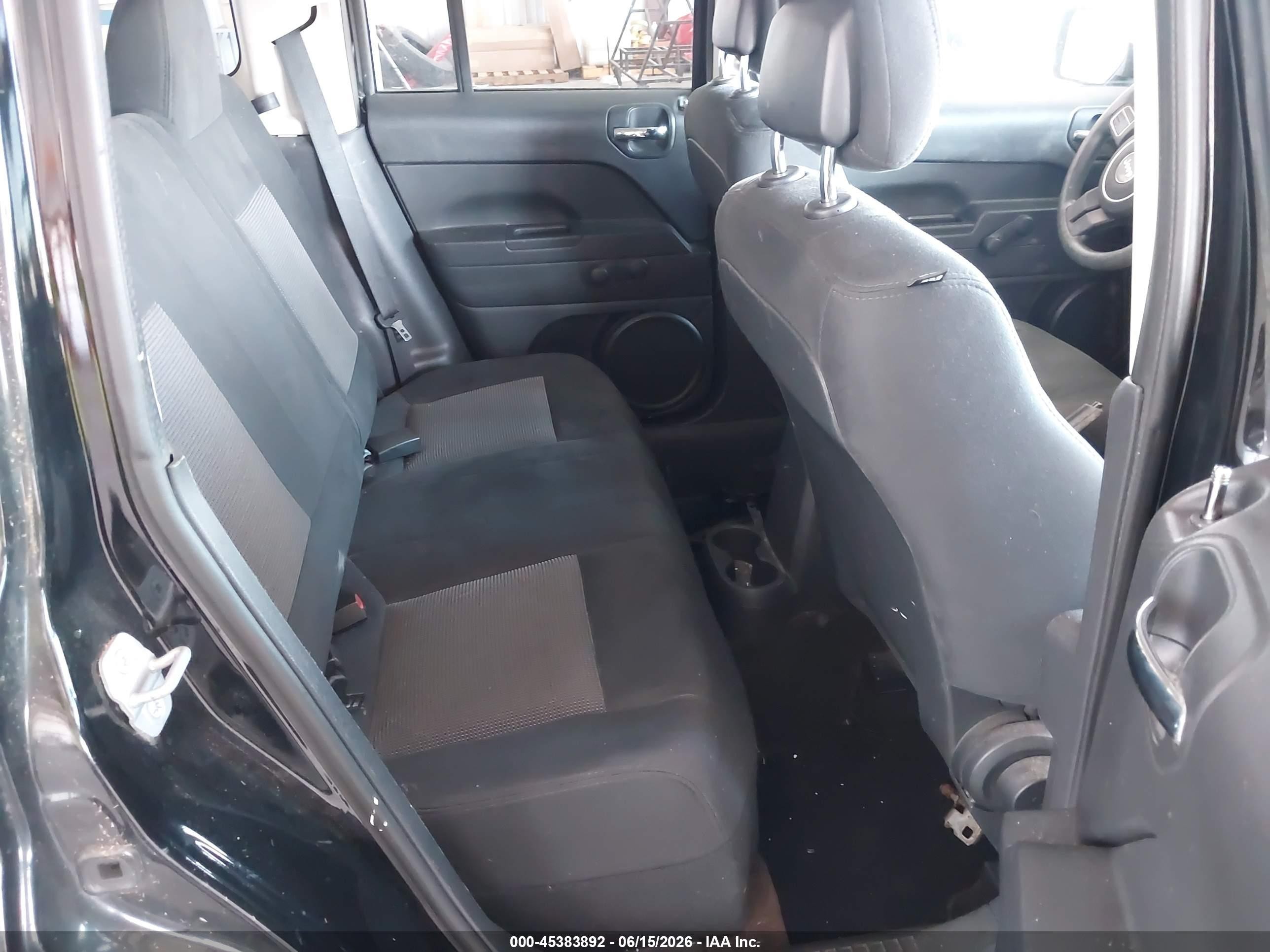 2014 Jeep Patriot Sport Black vin: 1C4NJPBB5ED663011