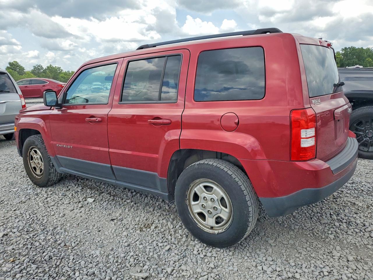 2014 Jeep Patriot Sport Maroon vin: 1C4NJPBB5ED758569
