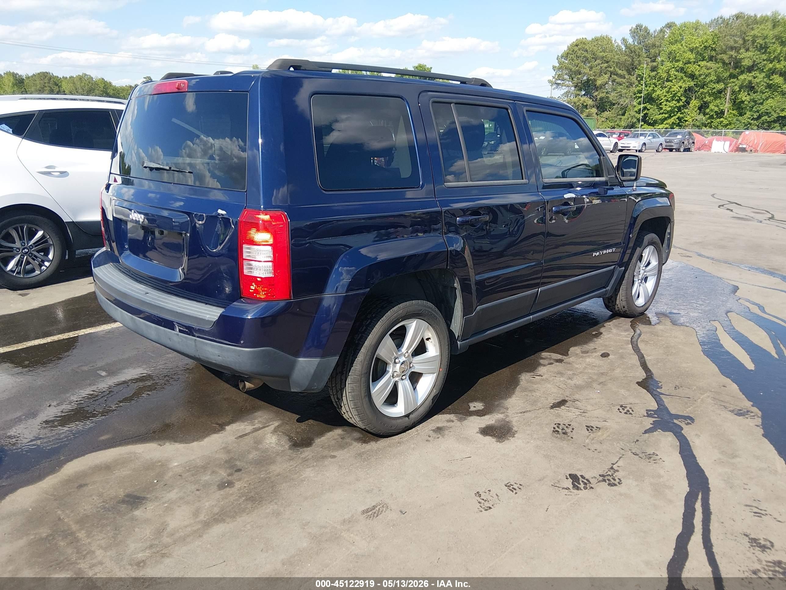 2015 Jeep Patriot Sport Dark Blue vin: 1C4NJPBB5FD107847