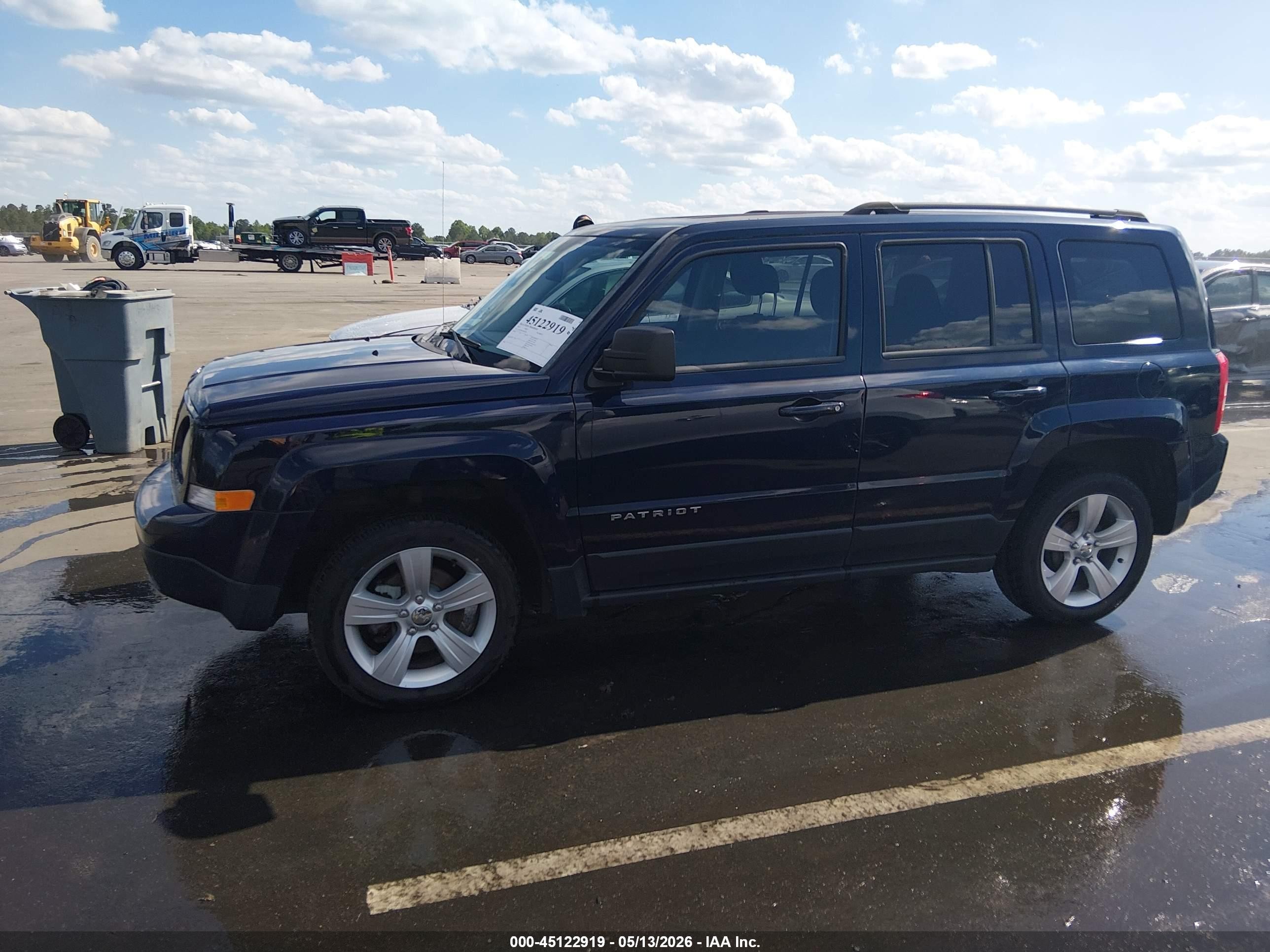 2015 Jeep Patriot Sport Dark Blue vin: 1C4NJPBB5FD107847