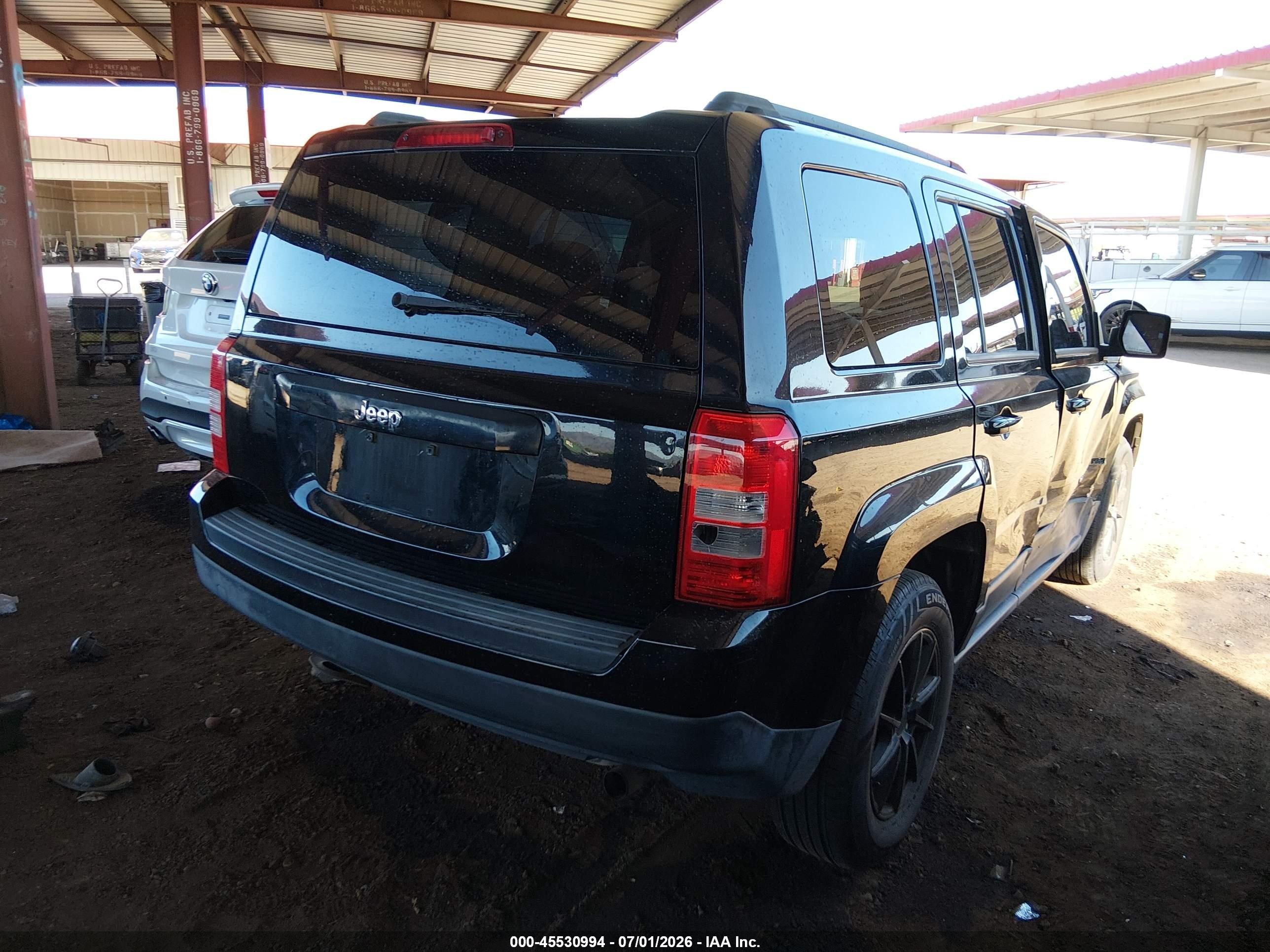 2015 Jeep Patriot Sport Black vin: 1C4NJPBB5FD110408