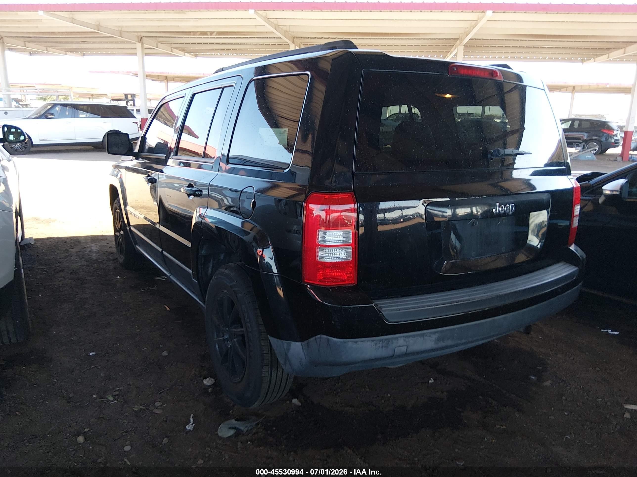 2015 Jeep Patriot Sport Black vin: 1C4NJPBB5FD110408