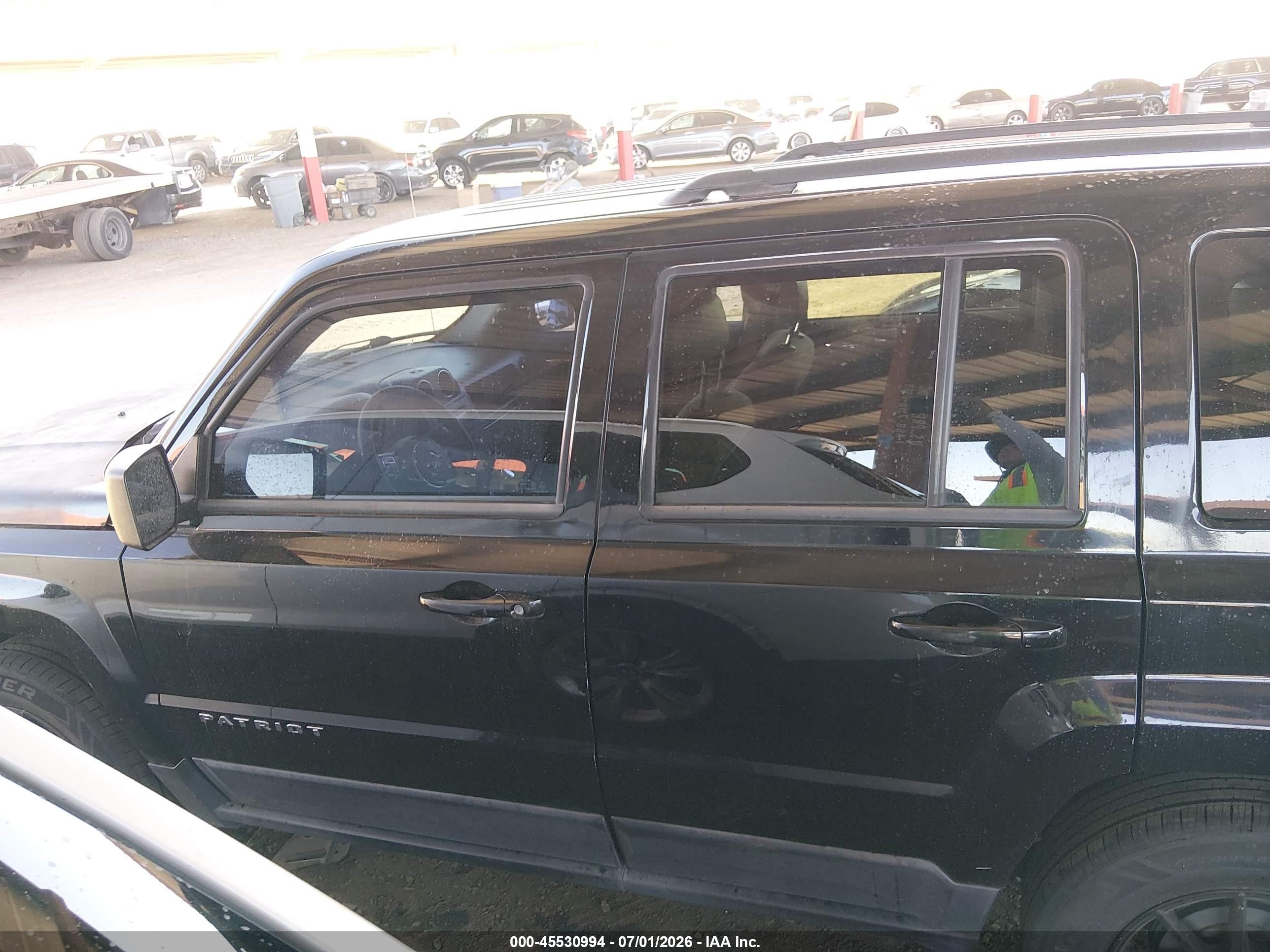 2015 Jeep Patriot Sport Black vin: 1C4NJPBB5FD110408