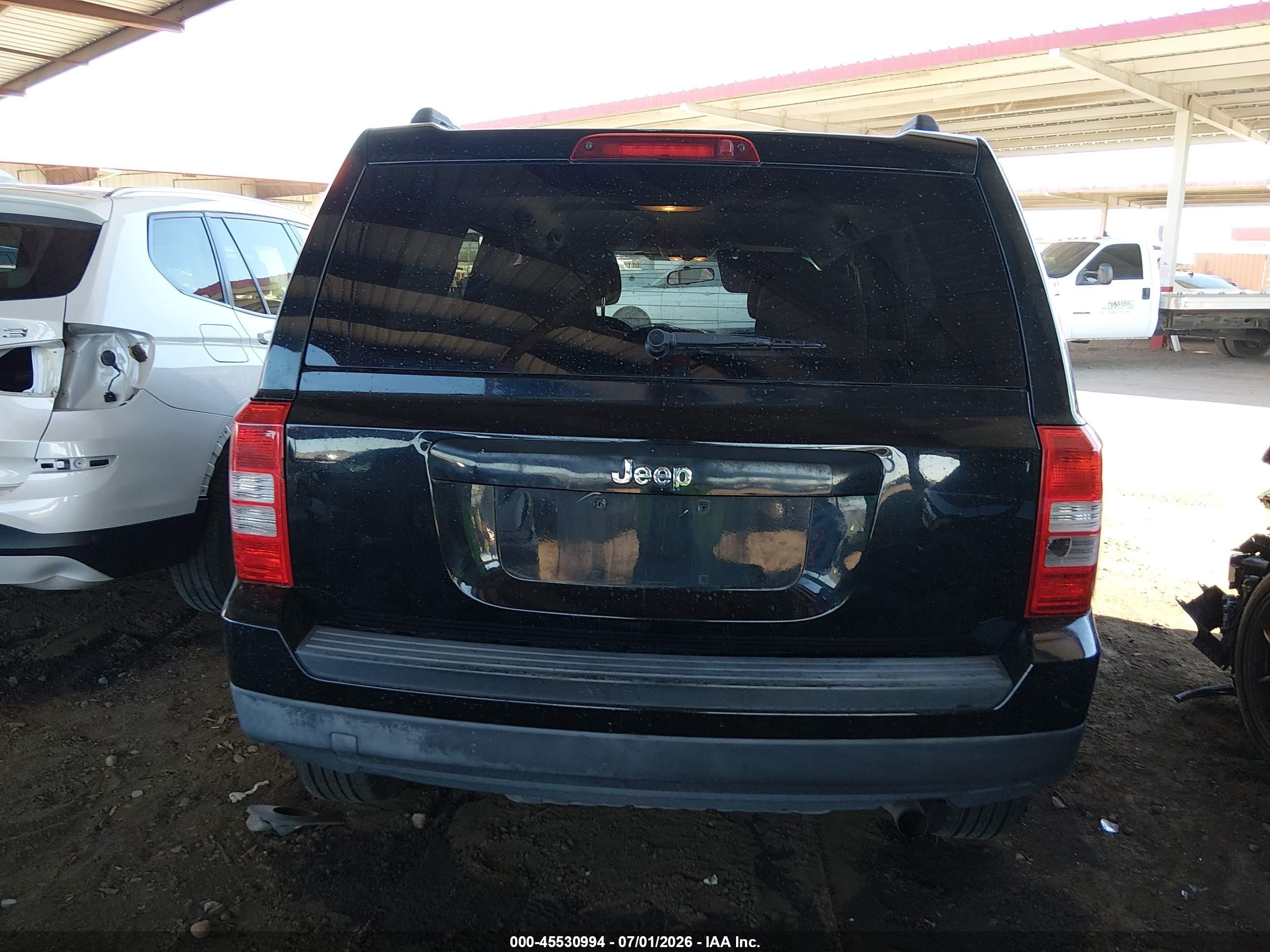 2015 Jeep Patriot Sport Black vin: 1C4NJPBB5FD110408