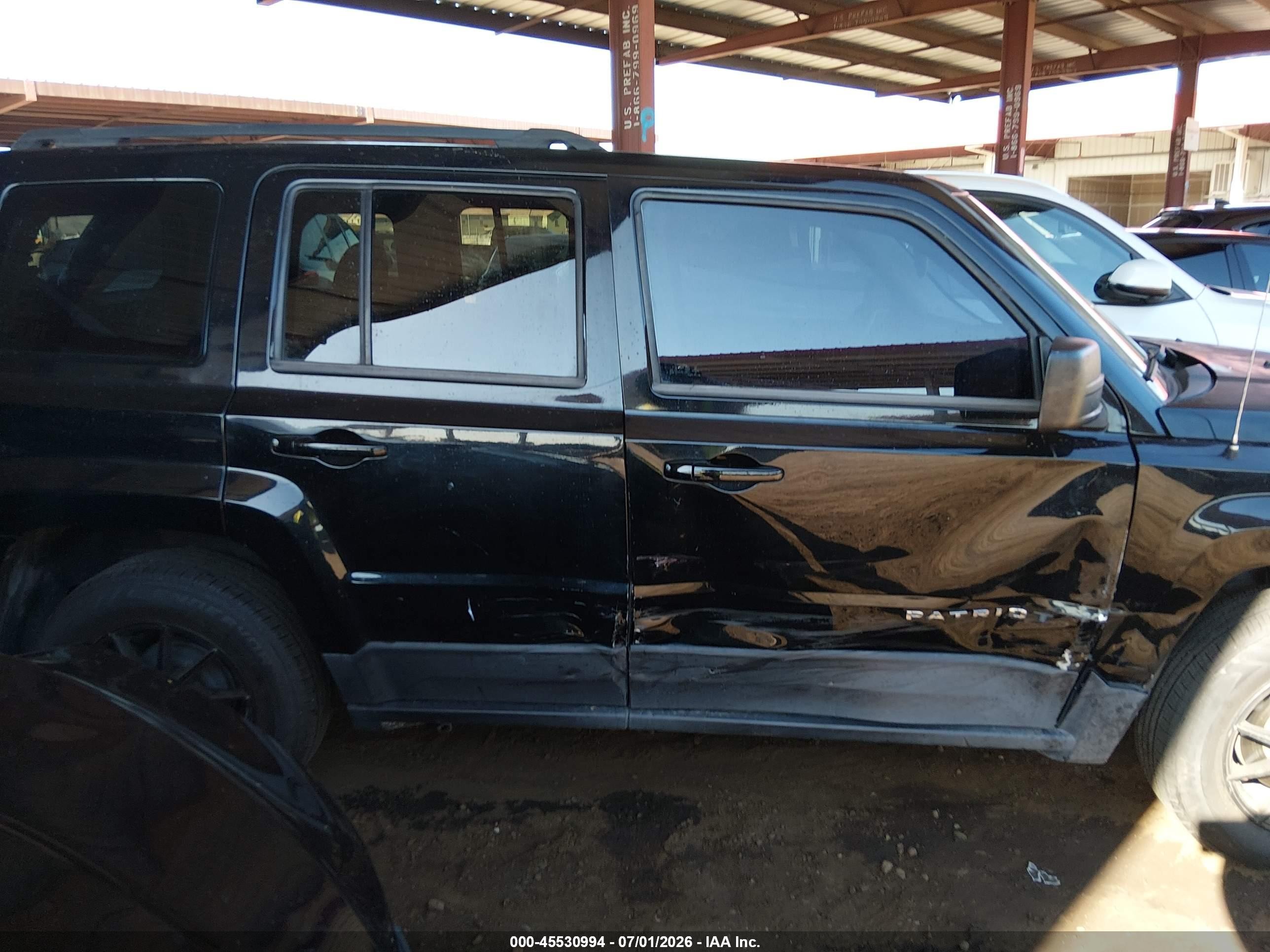 2015 Jeep Patriot Sport Black vin: 1C4NJPBB5FD110408