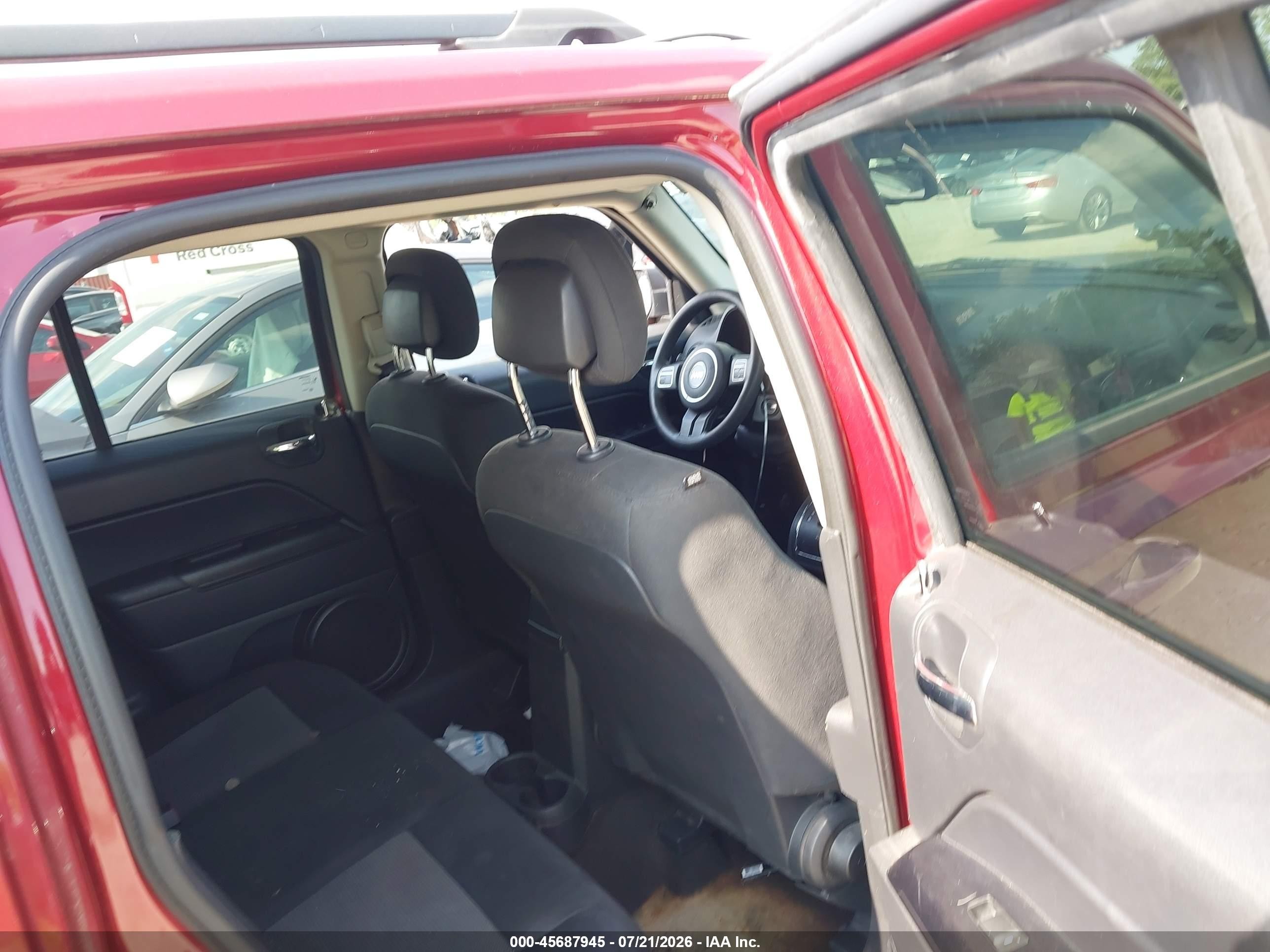 2015 Jeep Patriot Sport Красный vin: 1C4NJPBB5FD274662