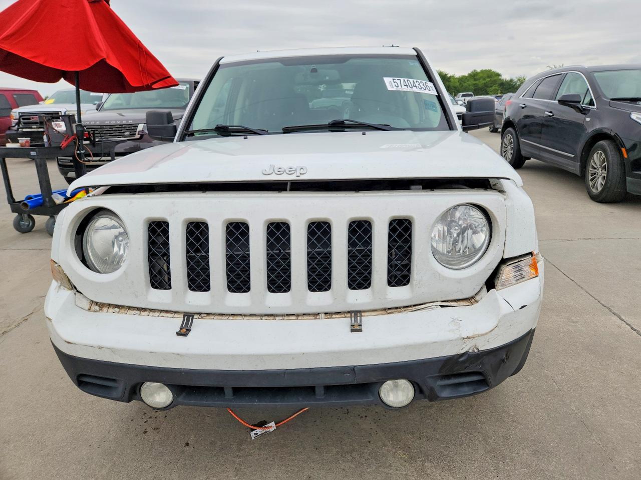 2016 Jeep Patriot Sport White vin: 1C4NJPBB5GD777450