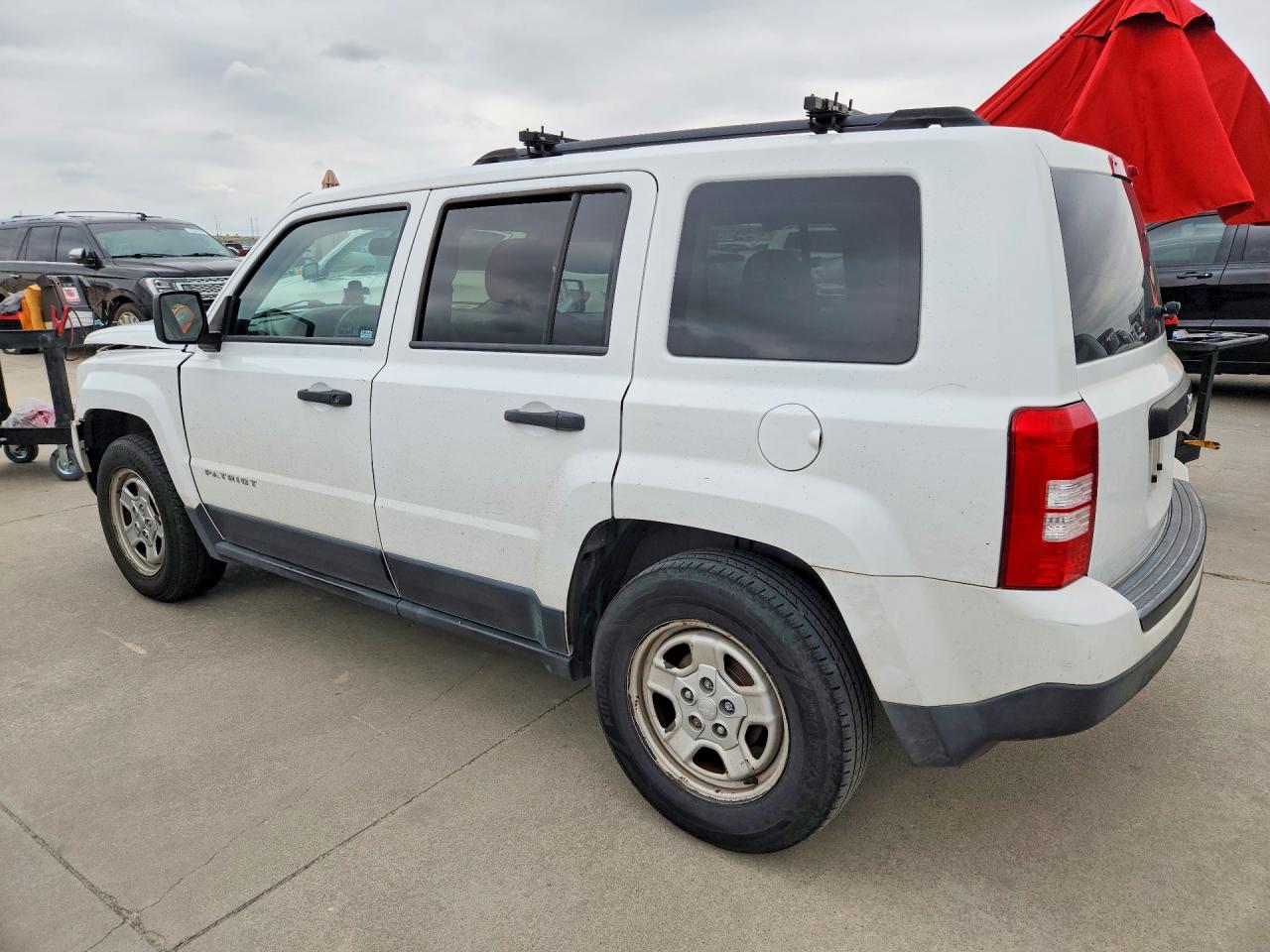 2016 Jeep Patriot Sport White vin: 1C4NJPBB5GD777450