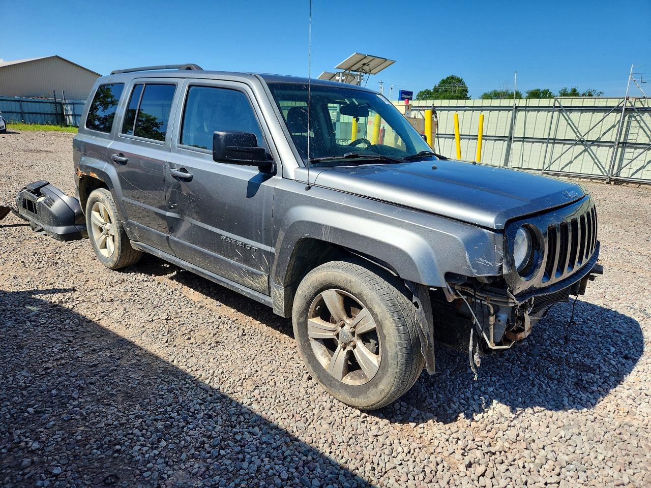 2012 Jeep Patriot Sport Gray vin: 1C4NJPBB6CD566235