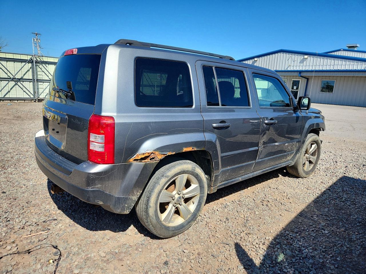 2012 Jeep Patriot Sport Gray vin: 1C4NJPBB6CD566235