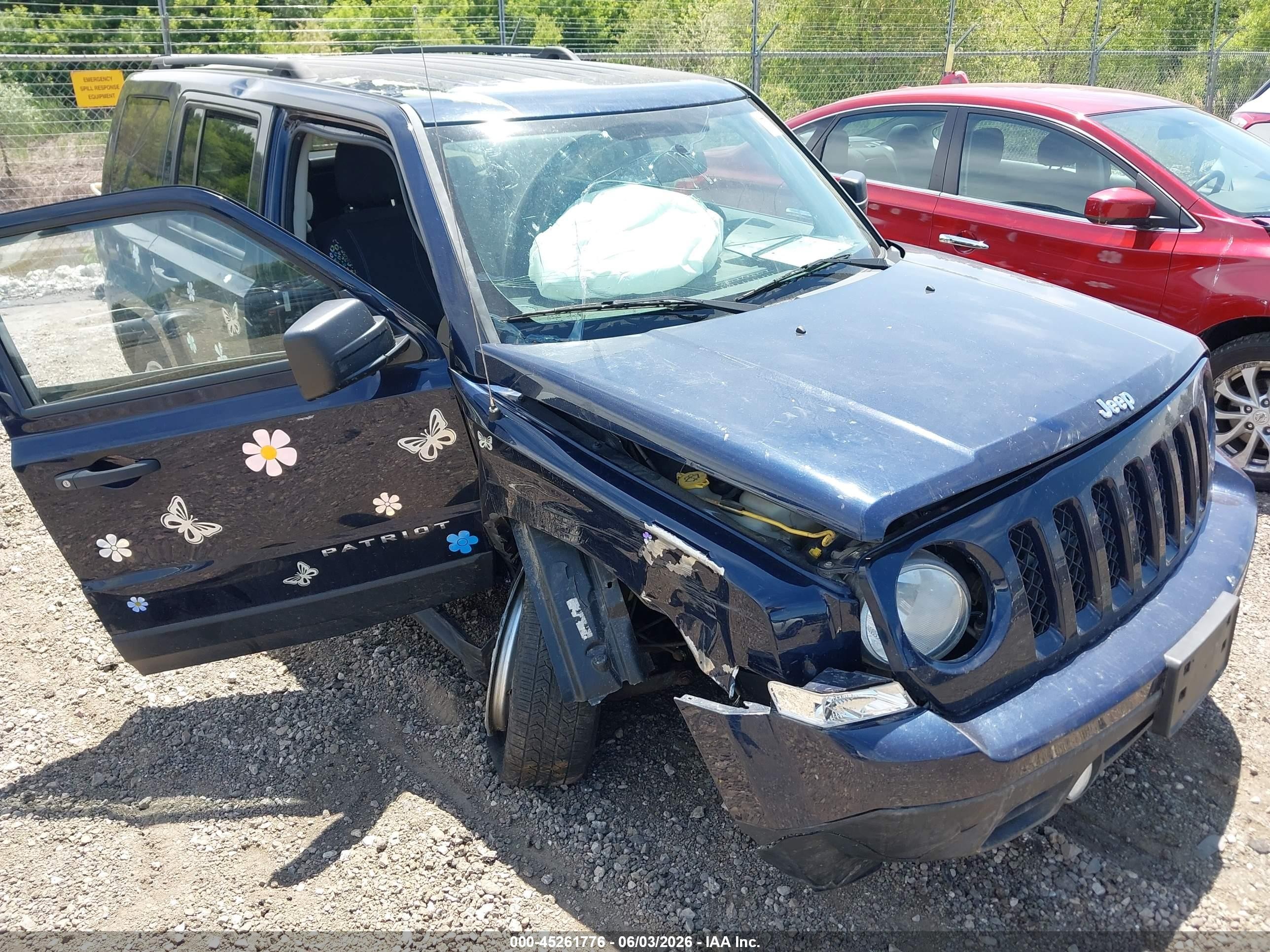 2013 Jeep Patriot Sport Navy vin: 1C4NJPBB6DD230229