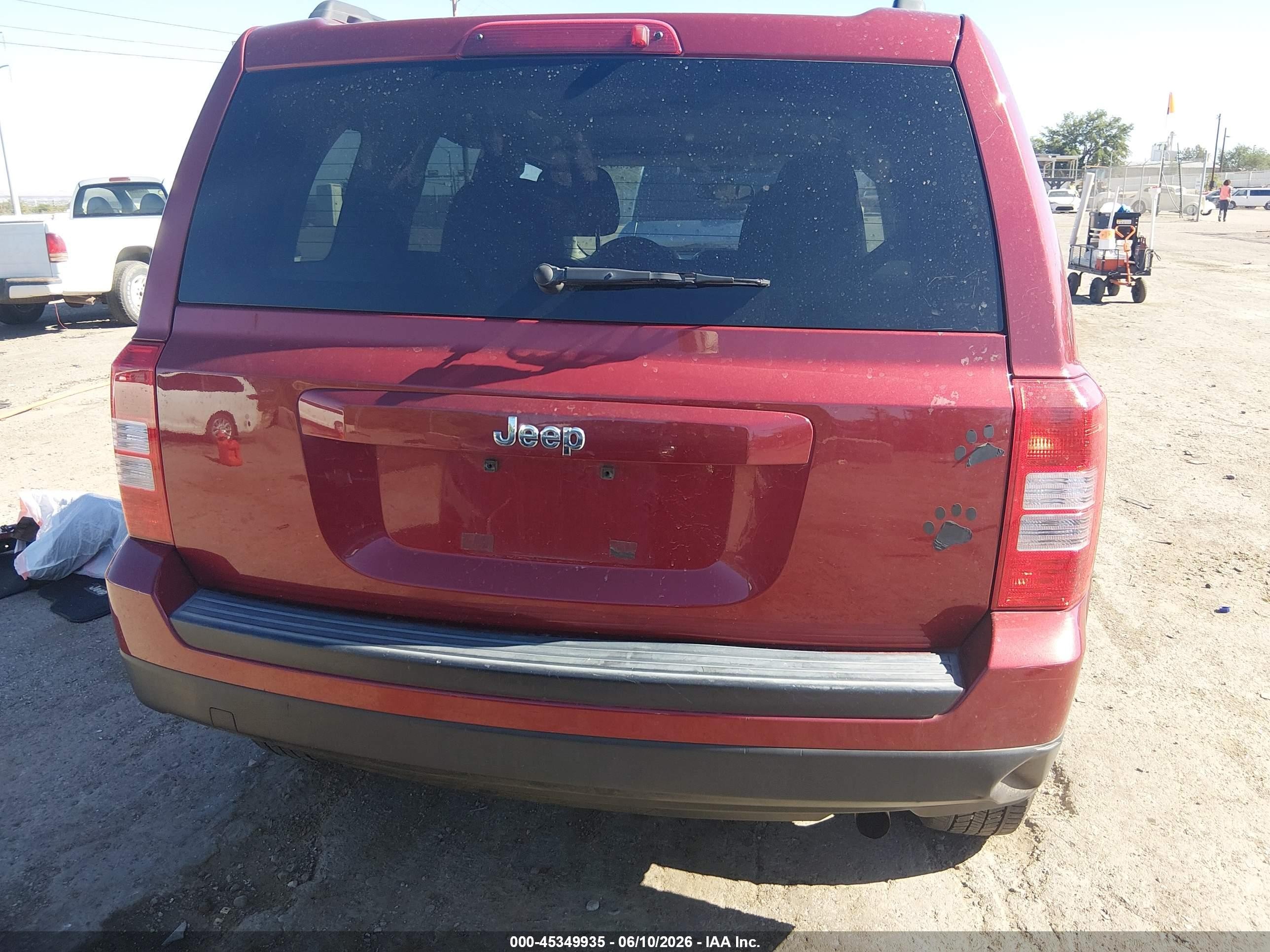 2014 Jeep Patriot Sport Burgundy vin: 1C4NJPBB6ED789796
