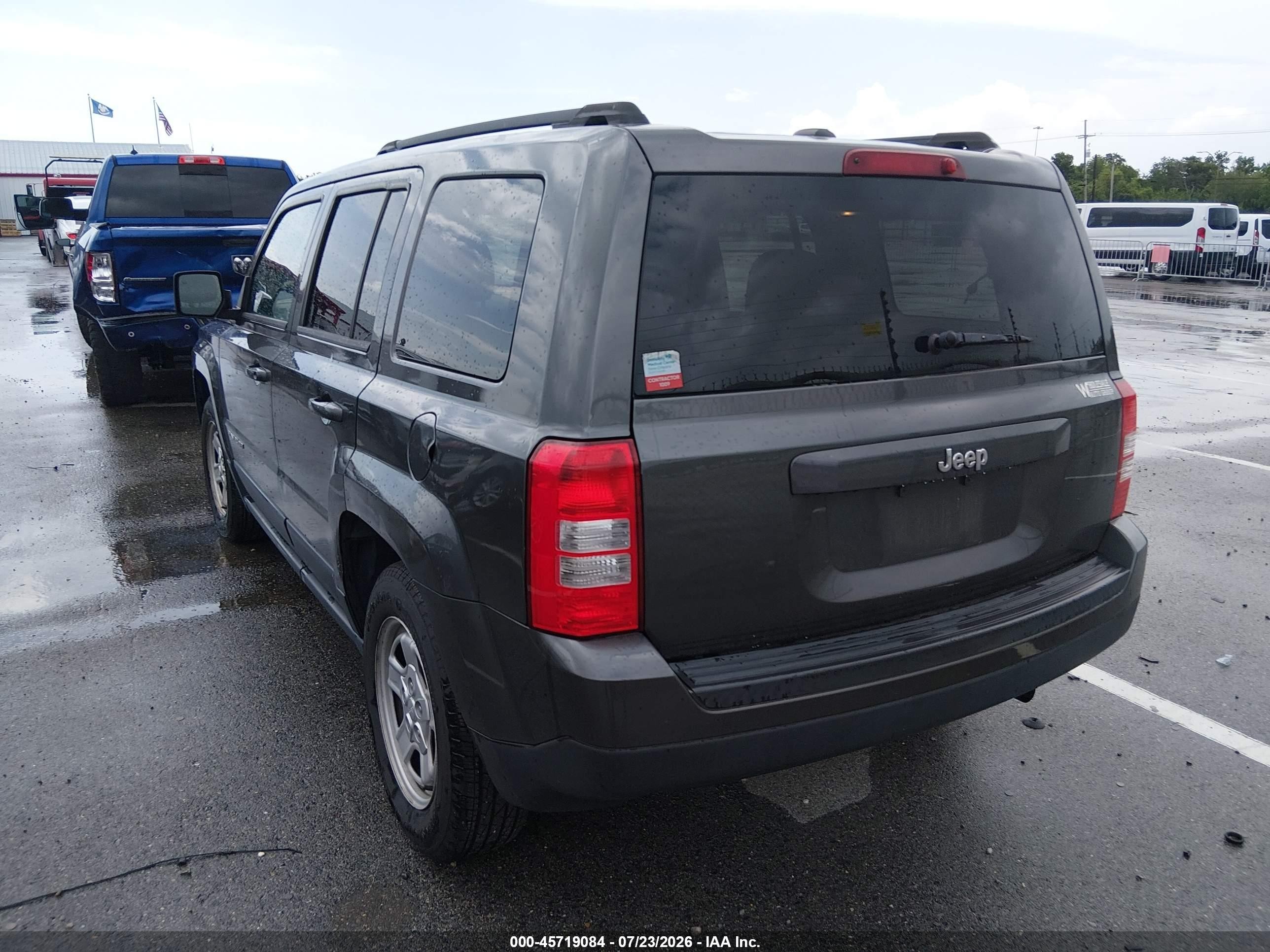 2015 Jeep Patriot Sport Gray vin: 1C4NJPBB6FD158337