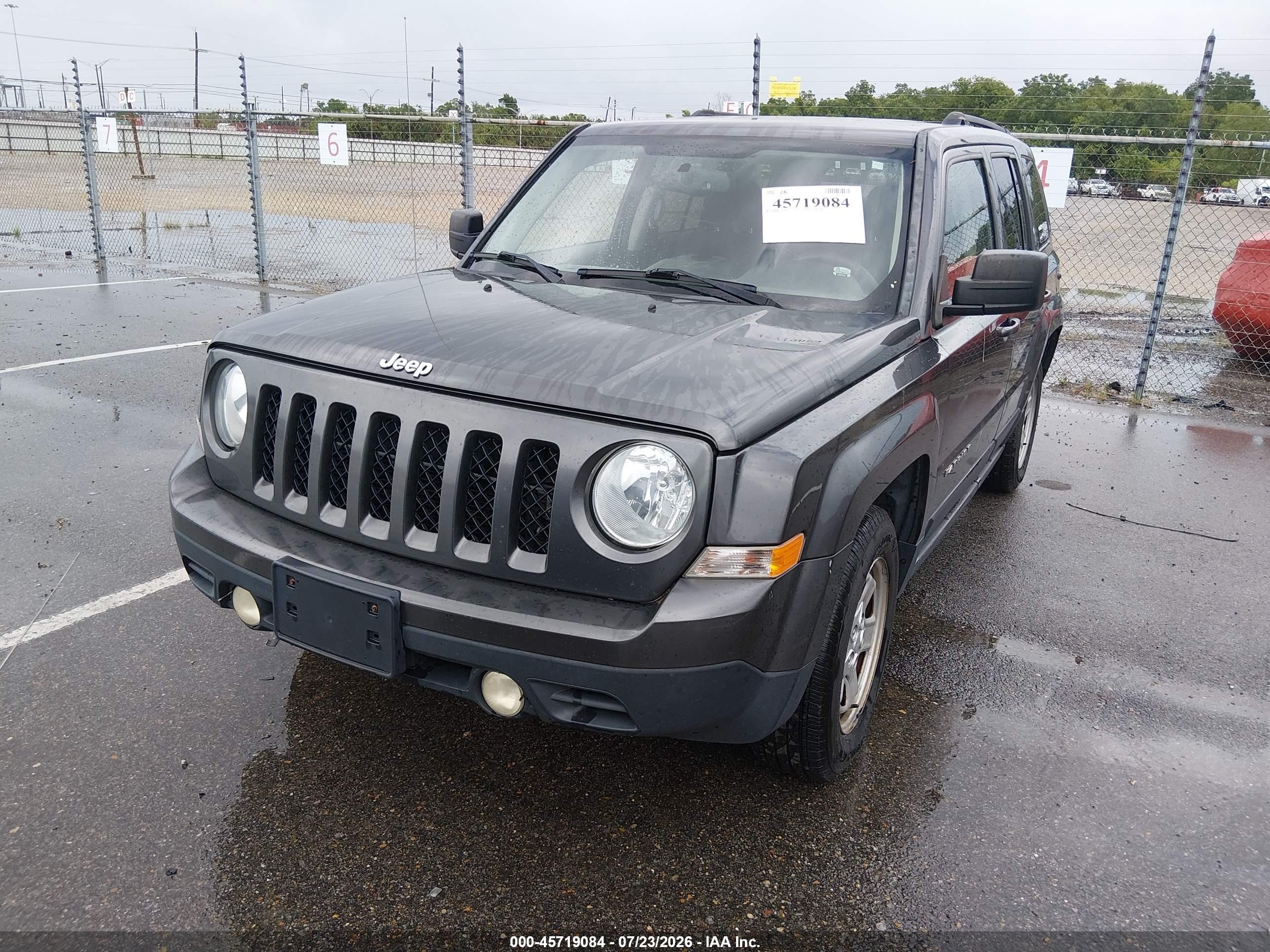2015 Jeep Patriot Sport Gray vin: 1C4NJPBB6FD158337