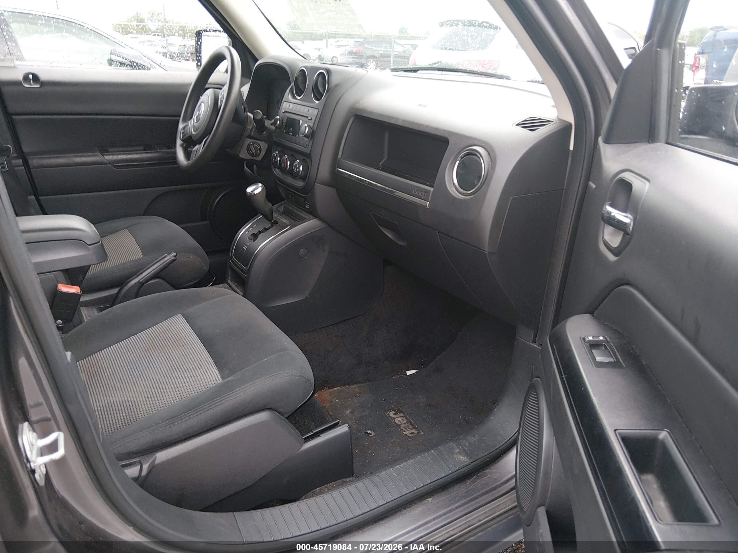 2015 Jeep Patriot Sport Gray vin: 1C4NJPBB6FD158337