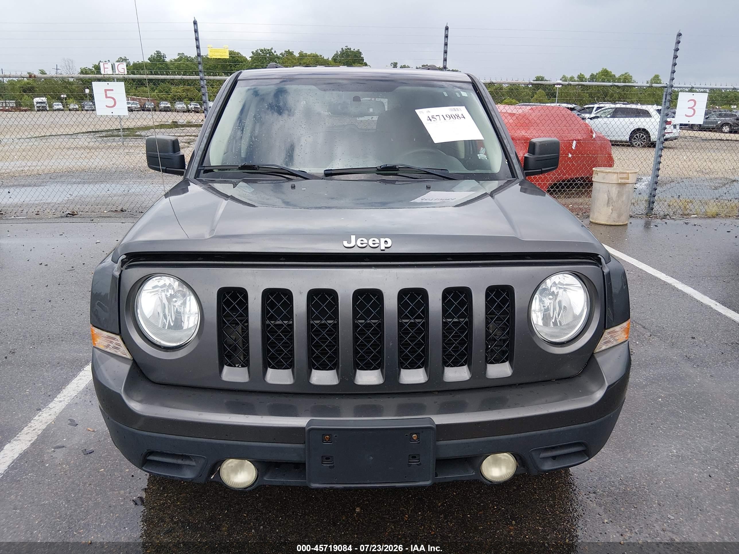 2015 Jeep Patriot Sport Gray vin: 1C4NJPBB6FD158337
