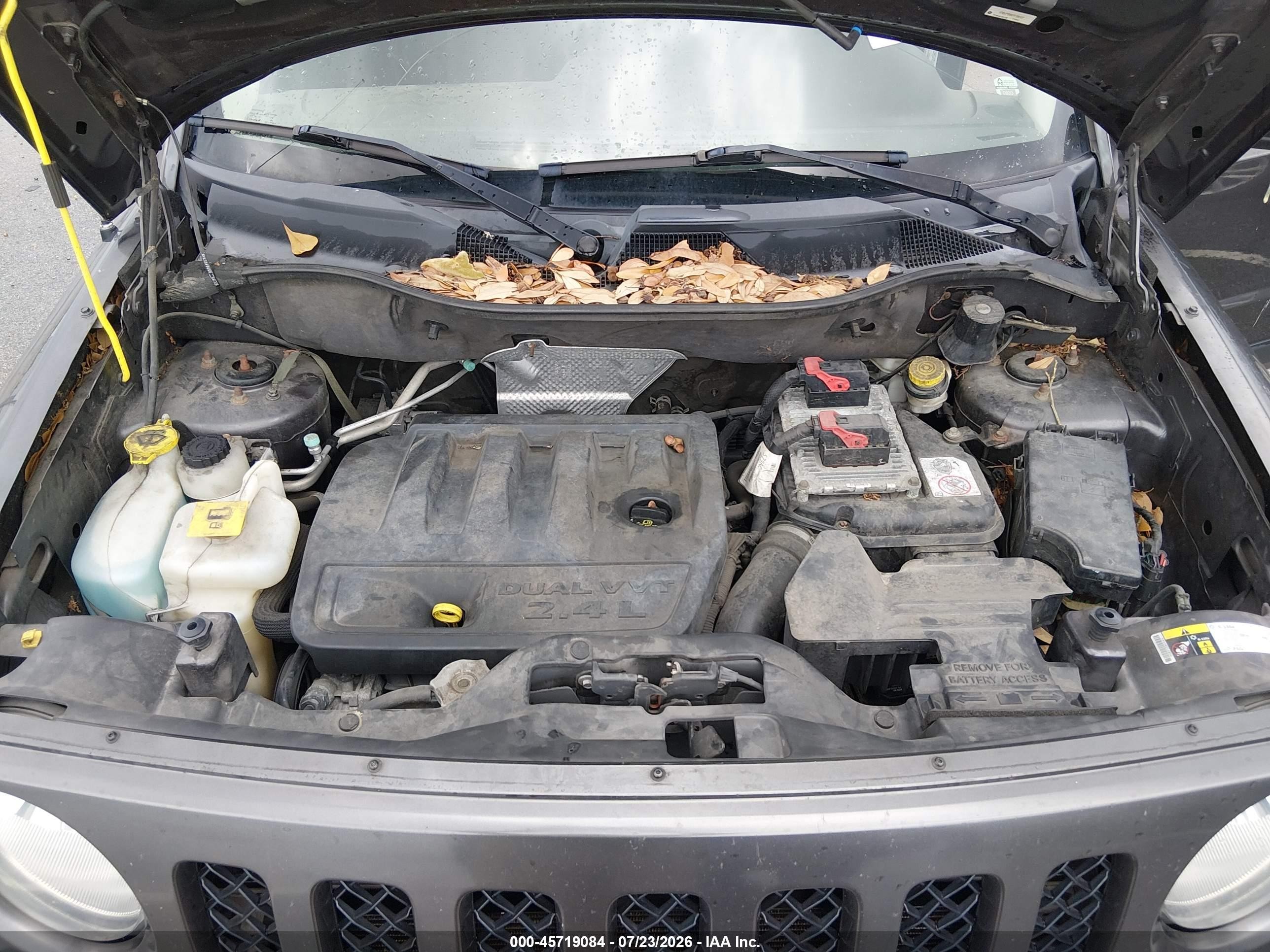 2015 Jeep Patriot Sport Gray vin: 1C4NJPBB6FD158337