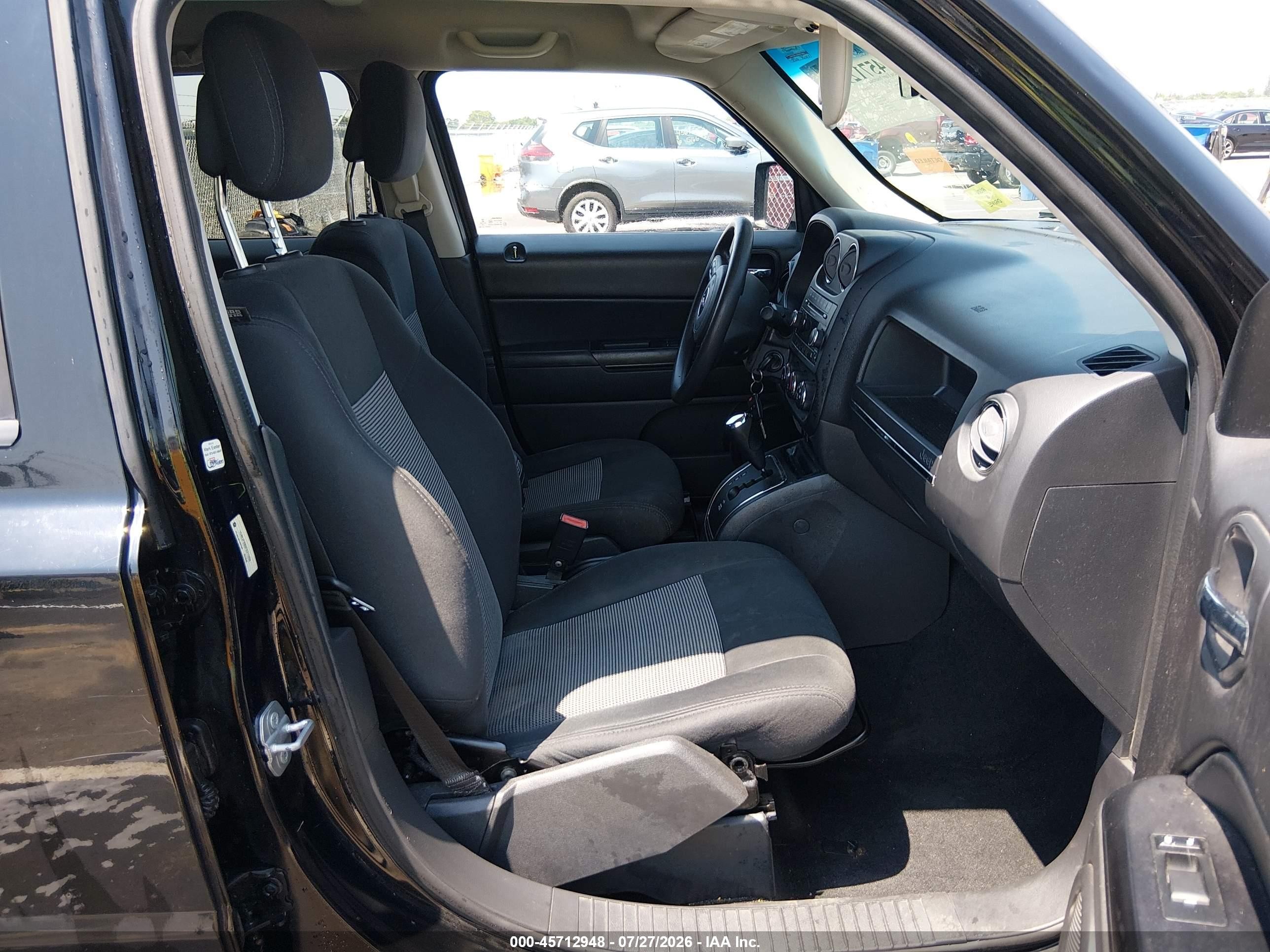2015 Jeep Patriot Sport Black vin: 1C4NJPBB6FD211098