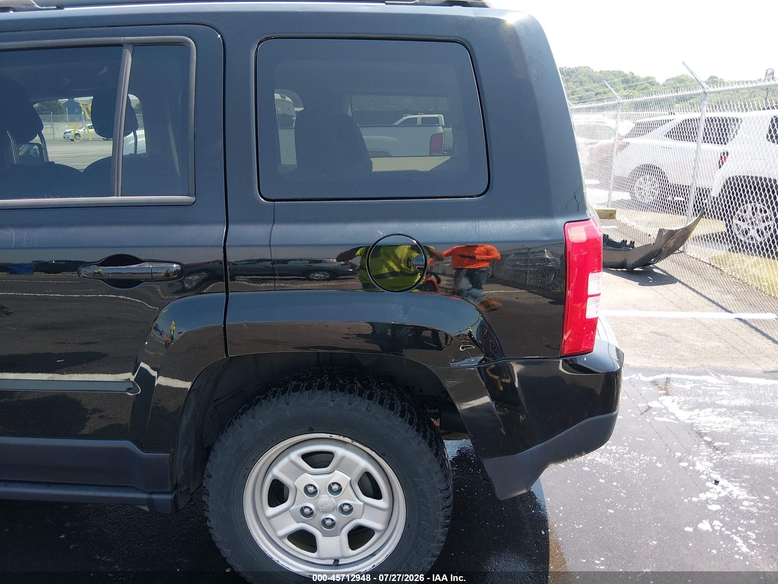 2015 Jeep Patriot Sport Black vin: 1C4NJPBB6FD211098