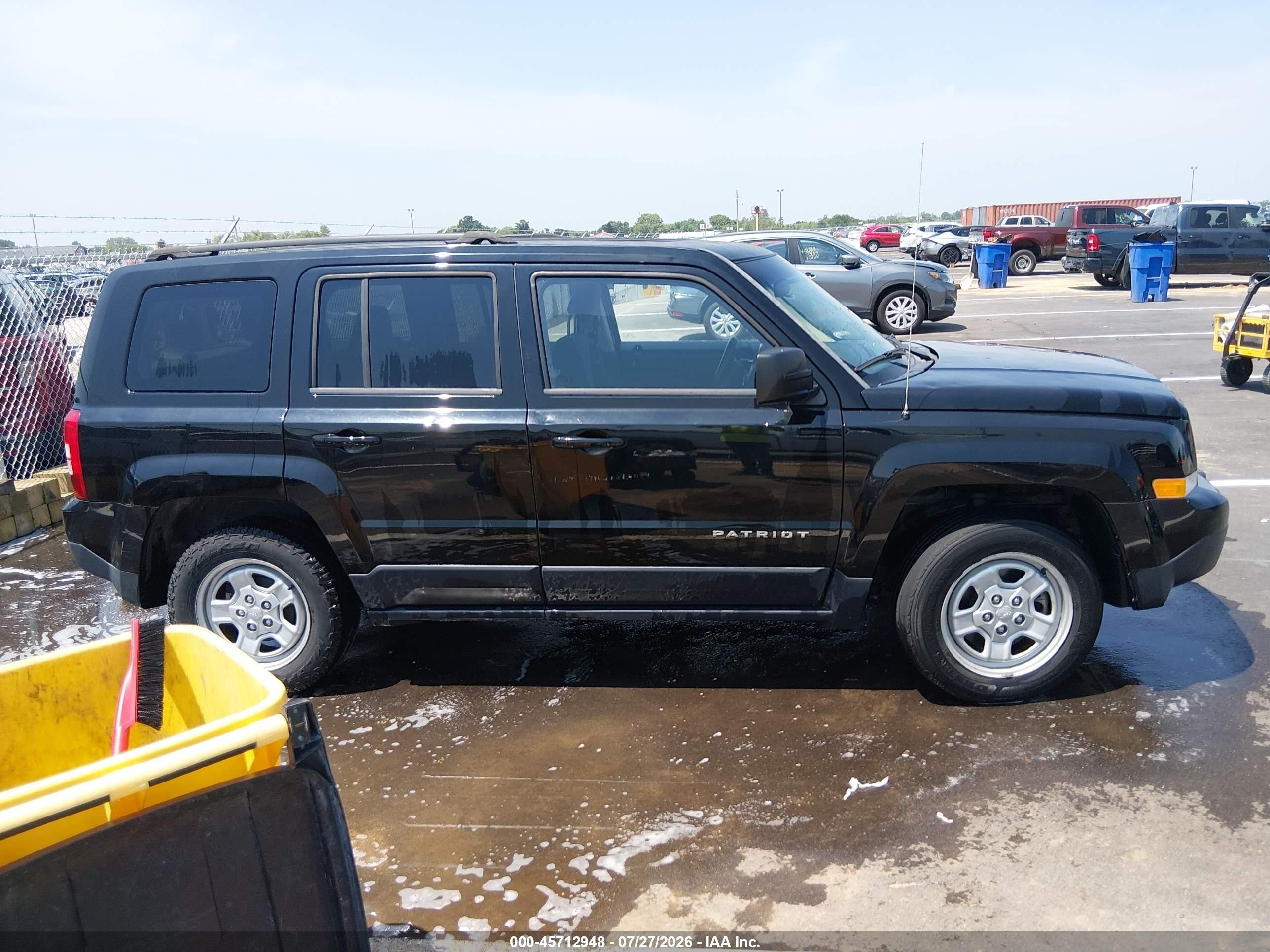 2015 Jeep Patriot Sport Black vin: 1C4NJPBB6FD211098