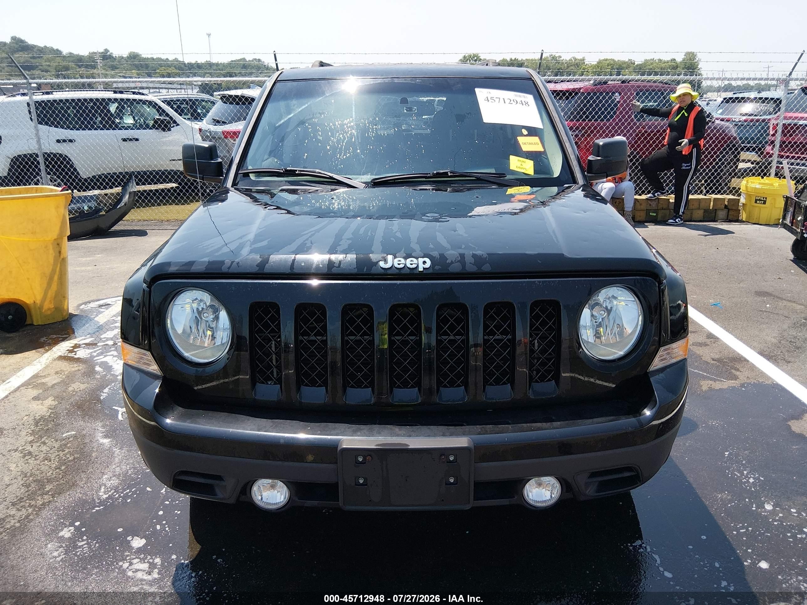 2015 Jeep Patriot Sport Black vin: 1C4NJPBB6FD211098