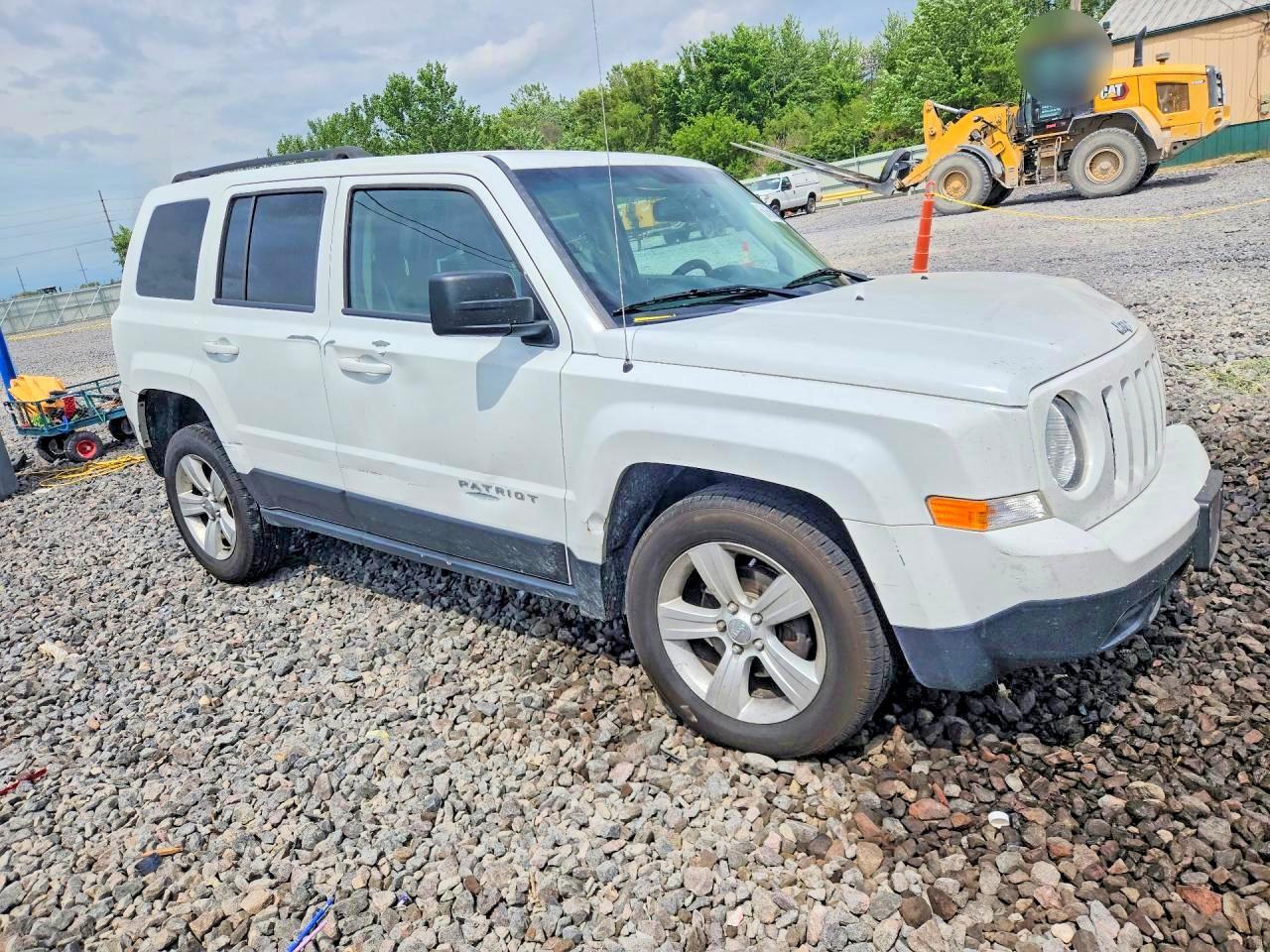 2015 Jeep Patriot Sport White vin: 1C4NJPBB6FD236342