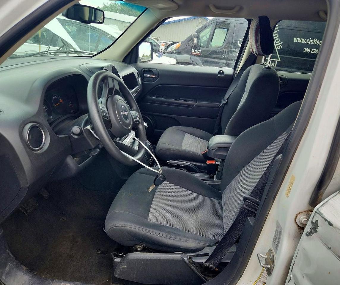 2015 Jeep Patriot Sport White vin: 1C4NJPBB6FD236342
