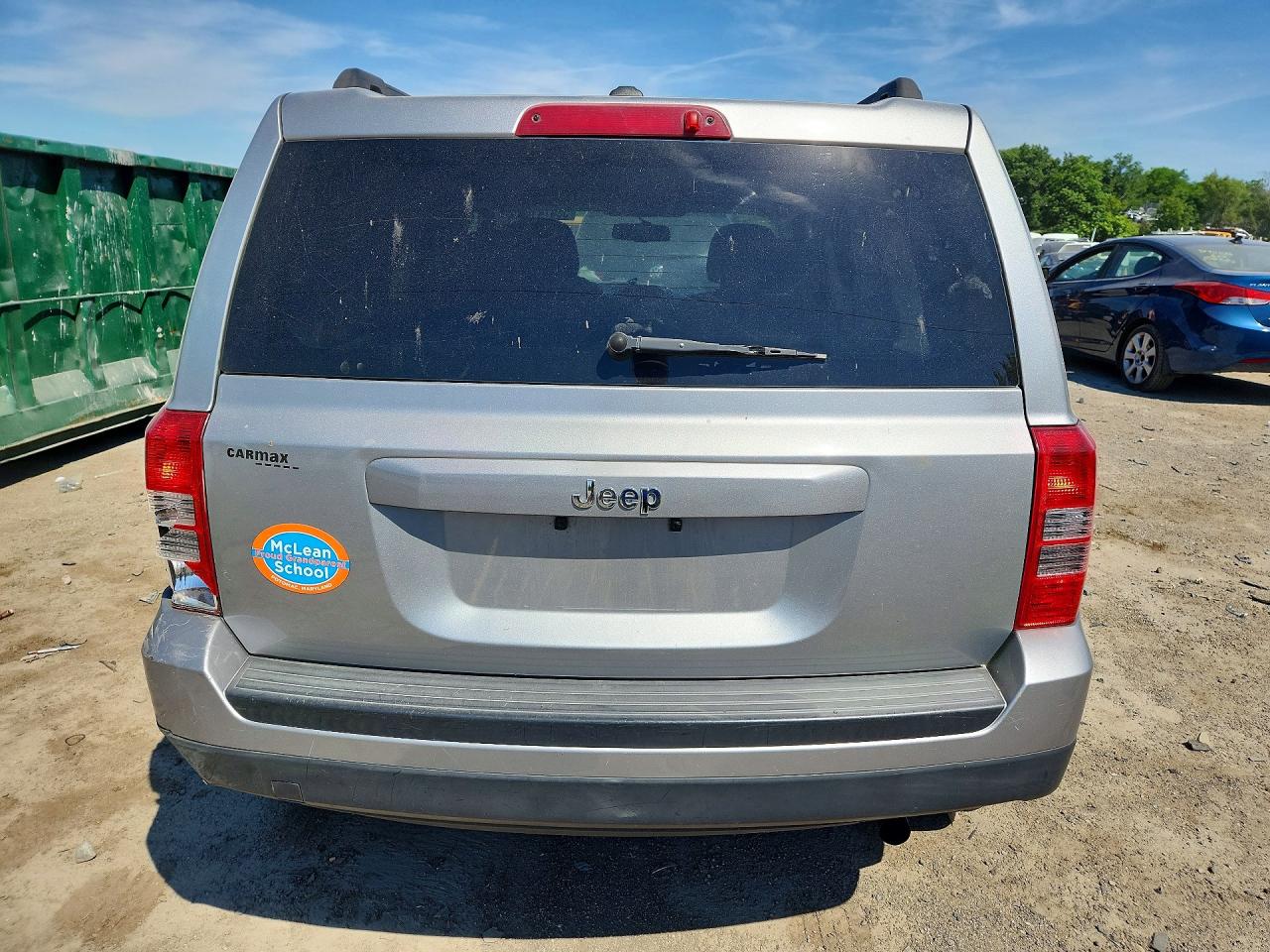 2015 Jeep Patriot Sport Silver vin: 1C4NJPBB6FD297206
