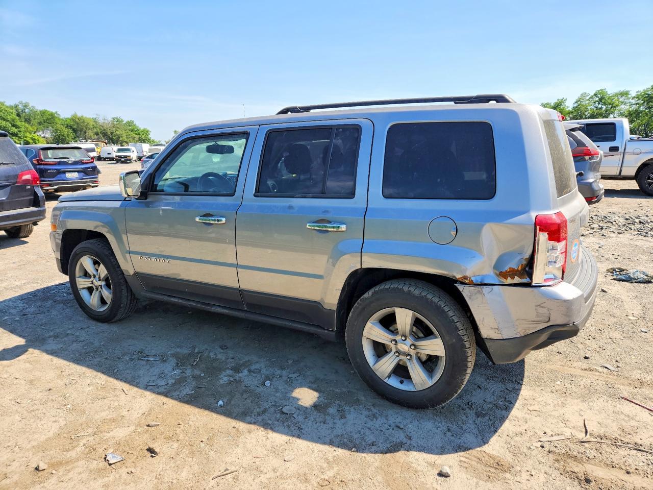 2015 Jeep Patriot Sport Silver vin: 1C4NJPBB6FD297206