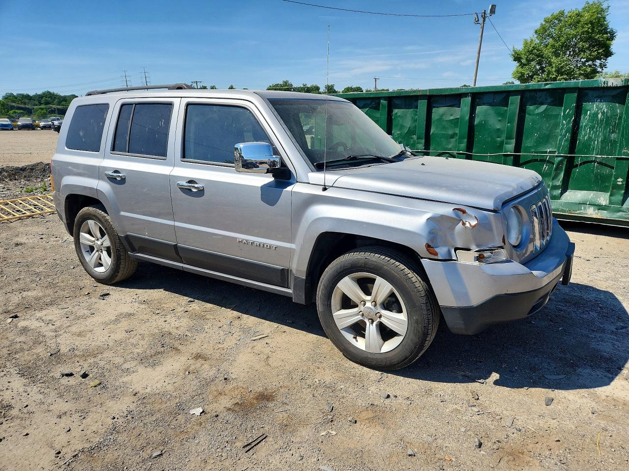 2015 Jeep Patriot Sport Silver vin: 1C4NJPBB6FD297206