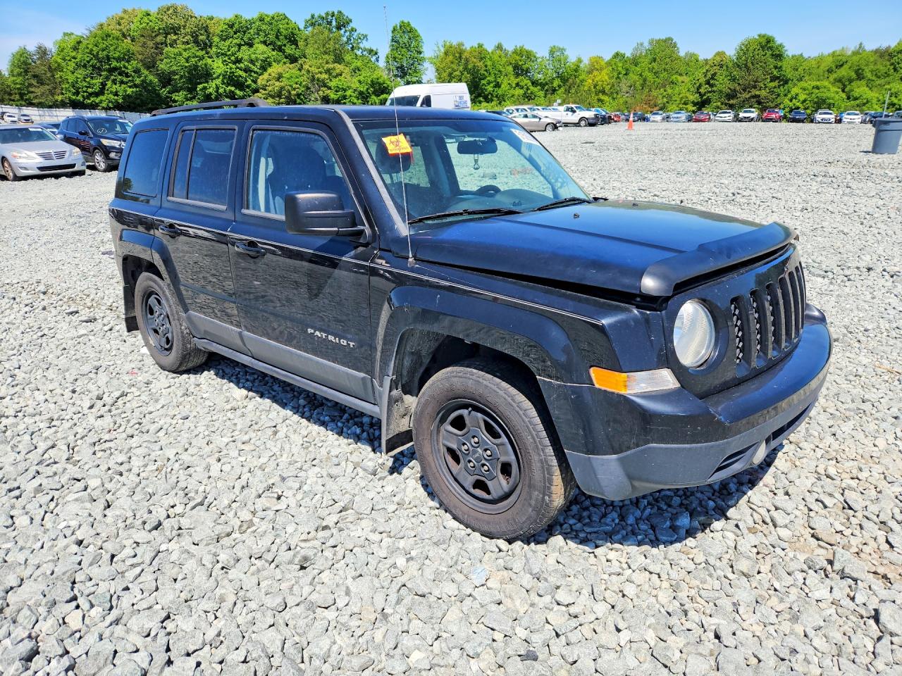 2015 Jeep Patriot Sport Black vin: 1C4NJPBB6FD377394