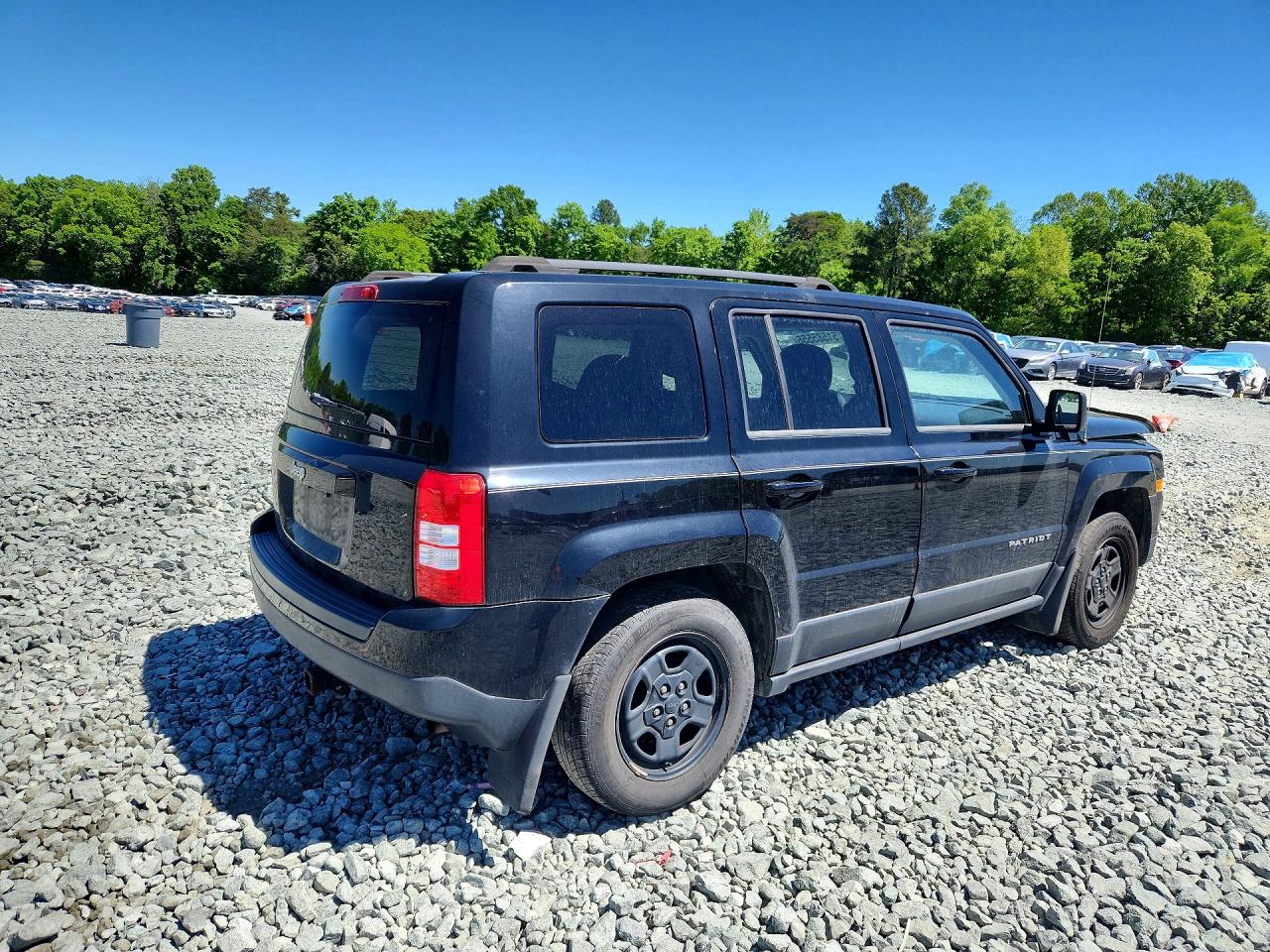 2015 Jeep Patriot Sport Black vin: 1C4NJPBB6FD377394