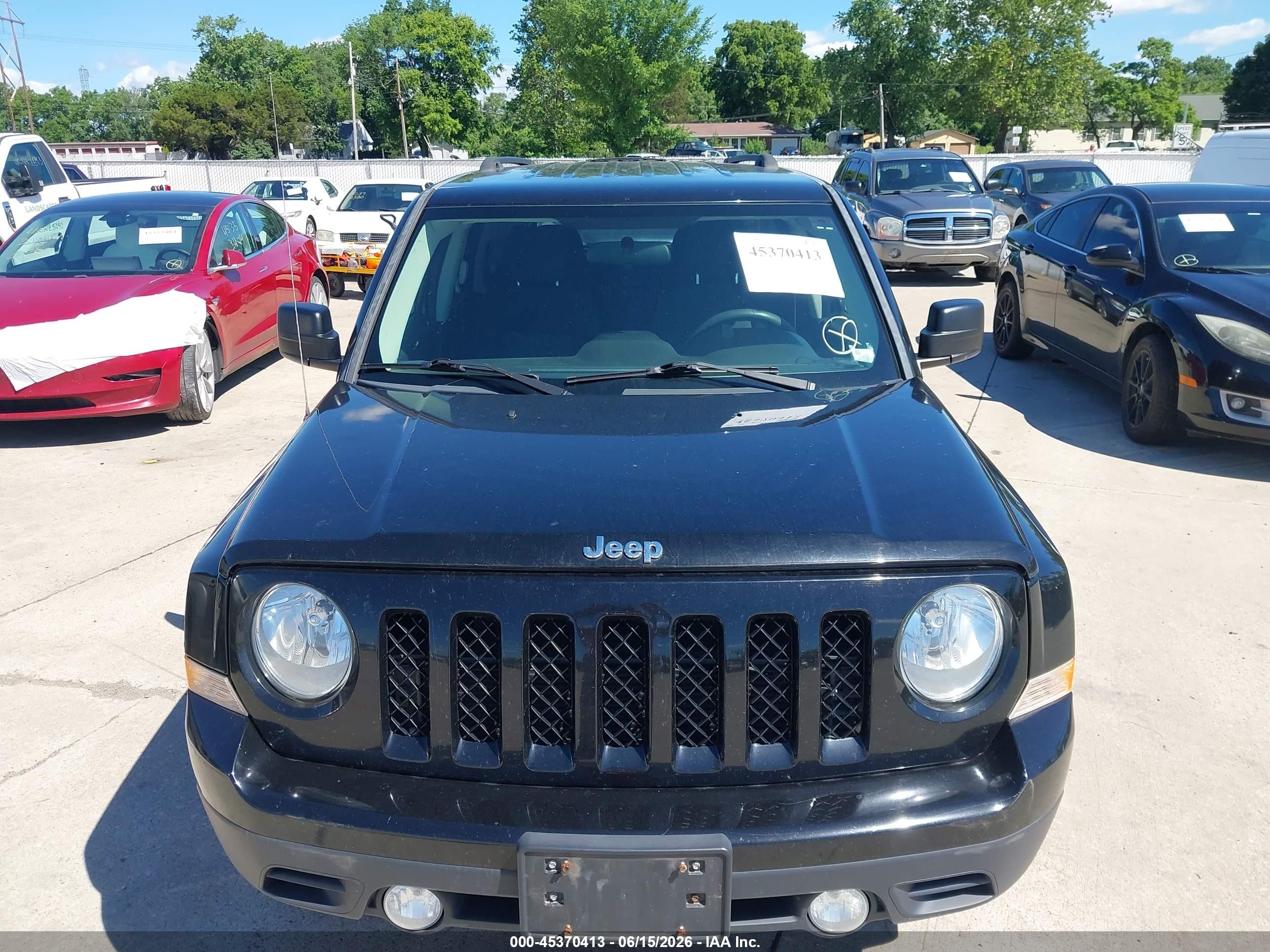 2015 Jeep Patriot Sport Black vin: 1C4NJPBB7FD164356