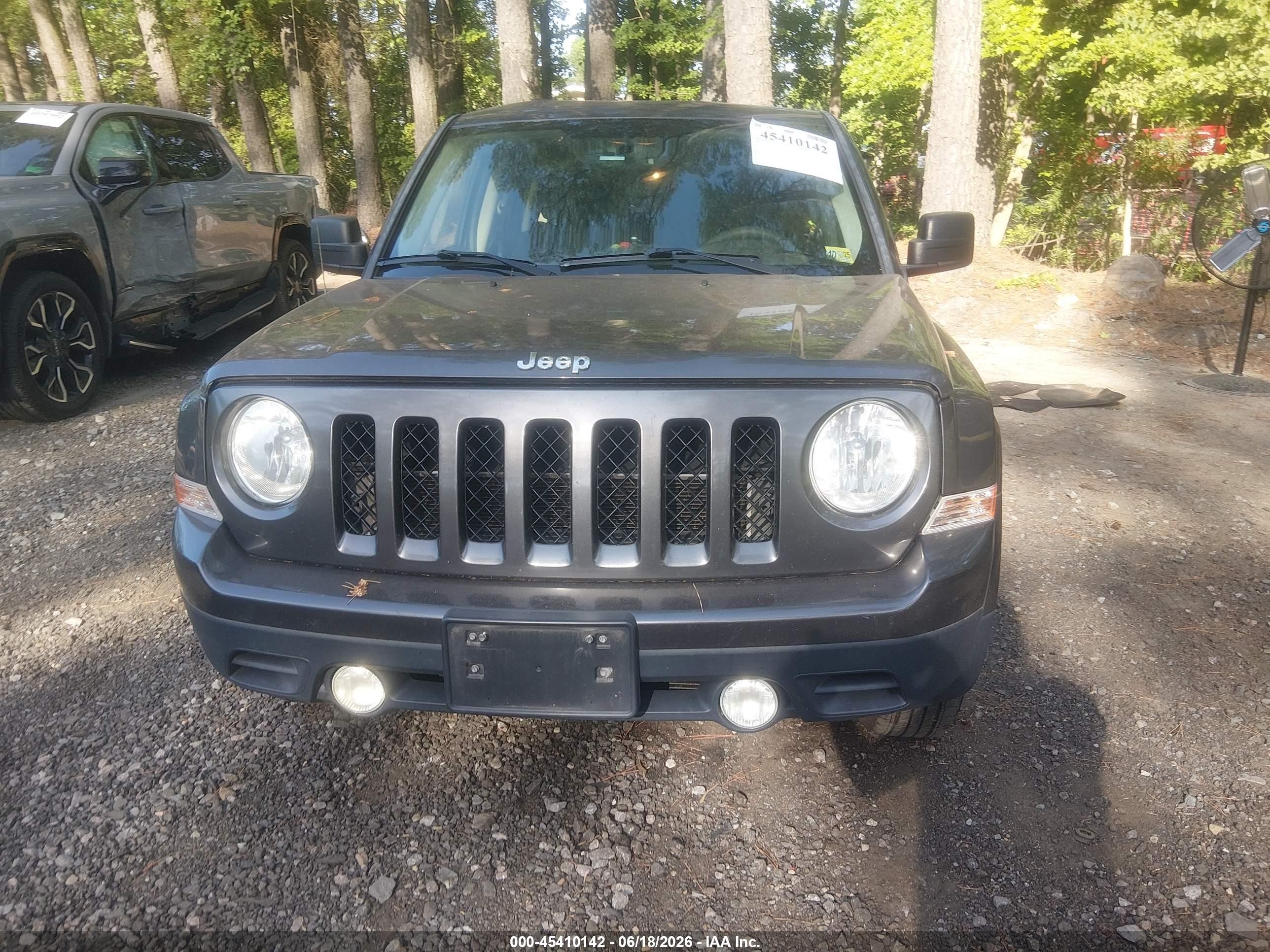 2015 Jeep Patriot Sport Gray vin: 1C4NJPBB7FD171890
